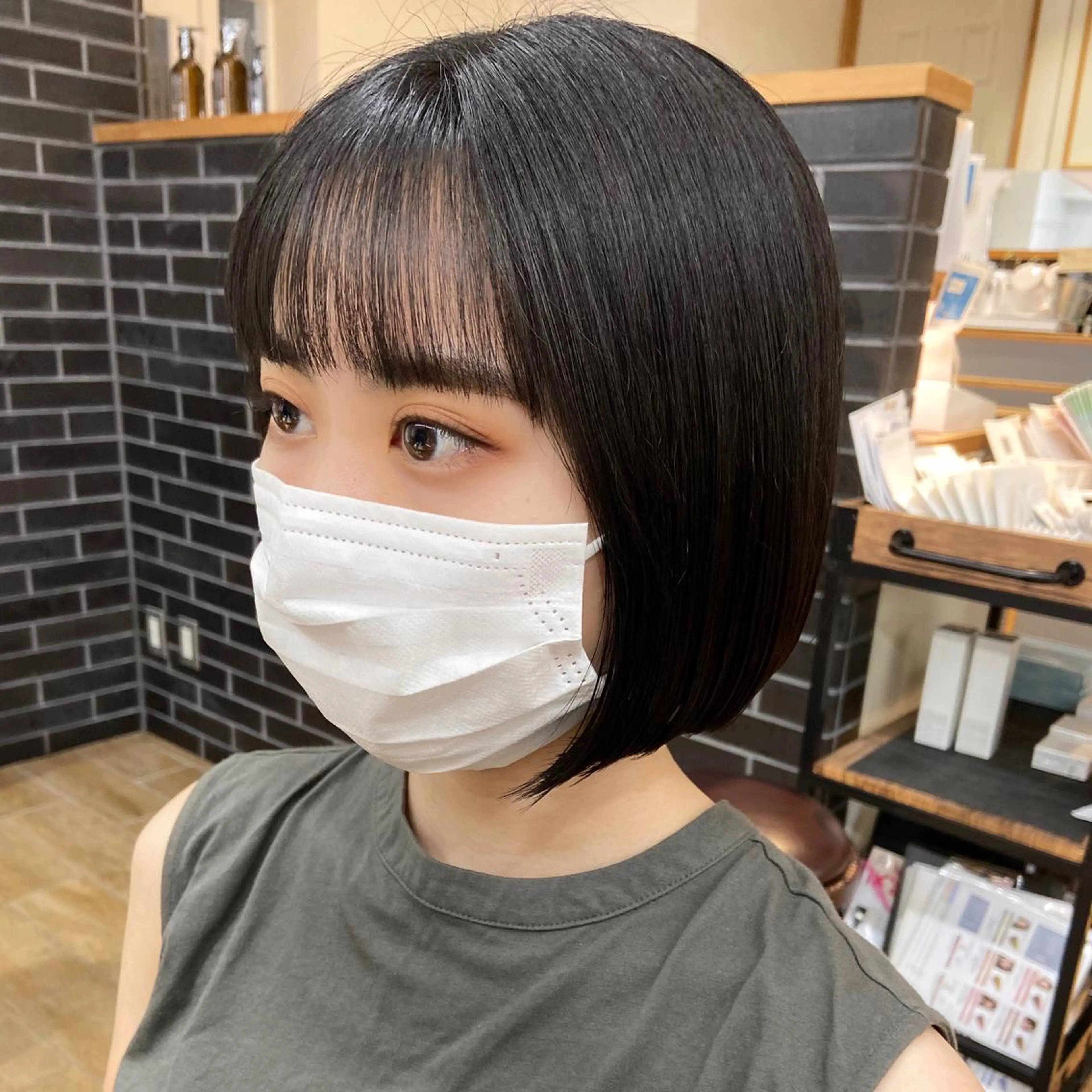 ショート カラー パーマ ヘアアレンジ メンズ キッズ ネイル マツエク・マツパ トリートメント 横浜Bob美容師🤎 ERINAのヘアスタイル