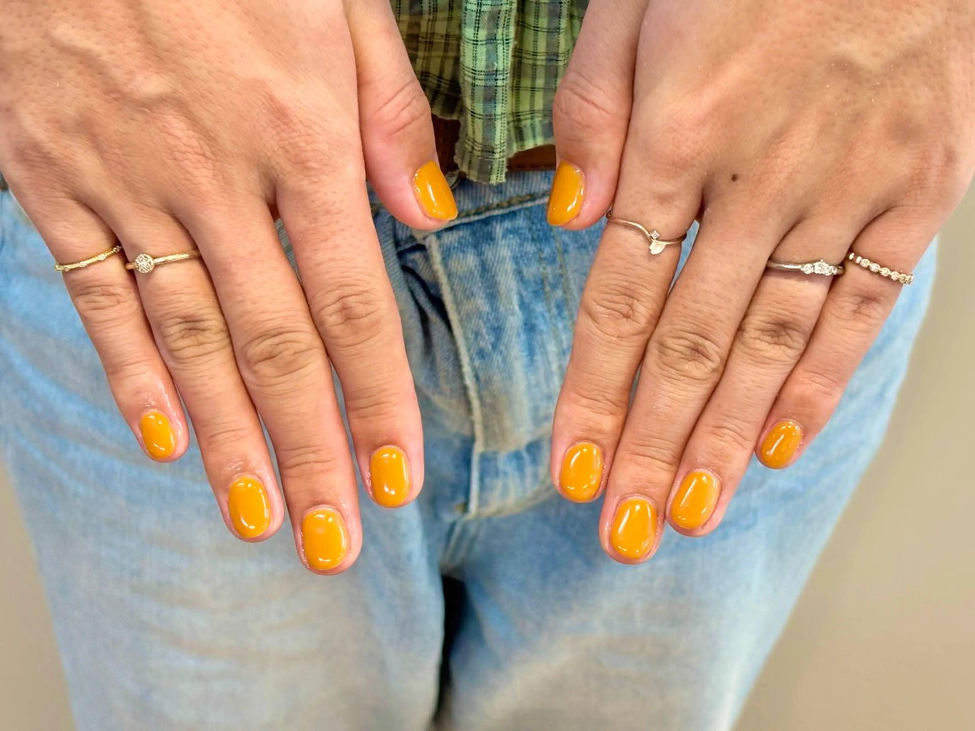 ネイル オレンジ ai nail8のネイルデザイン