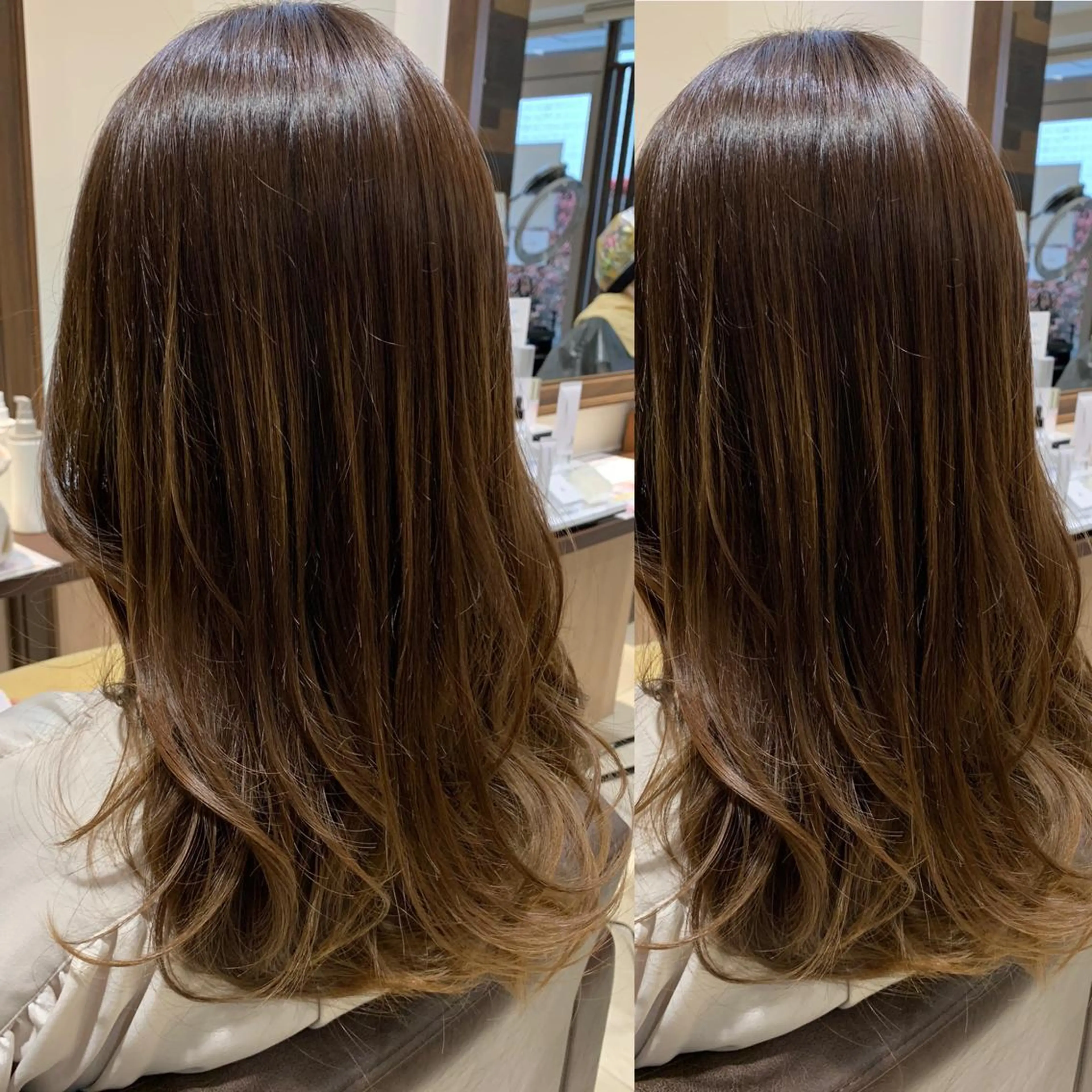 ロング カラー ヘアカラー トリートメント 三ツ井凌 【ヘアケアサロン】のヘアスタイル