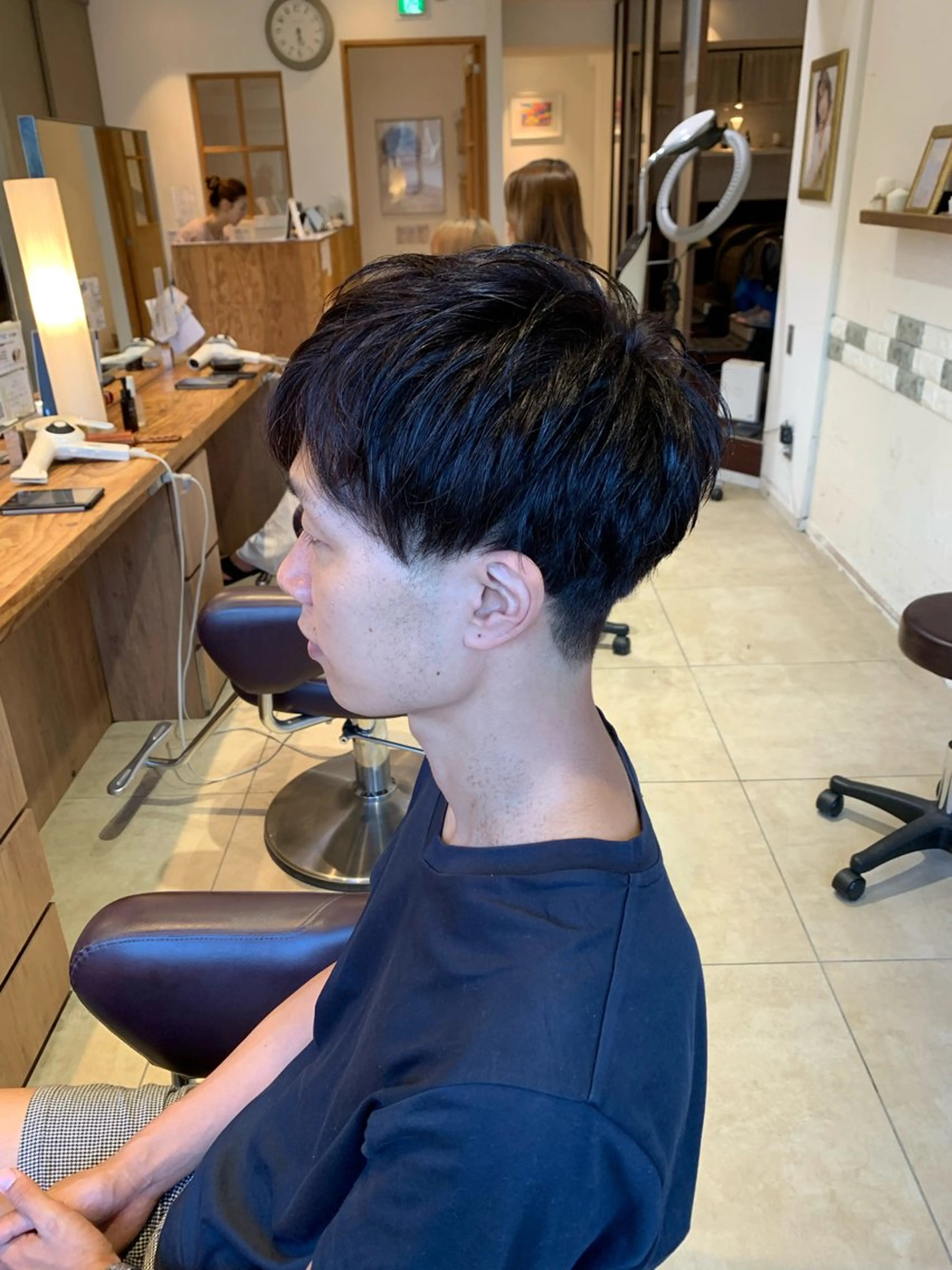 メンズ 刈り上げ 庄司 沙羅のヘアスタイル