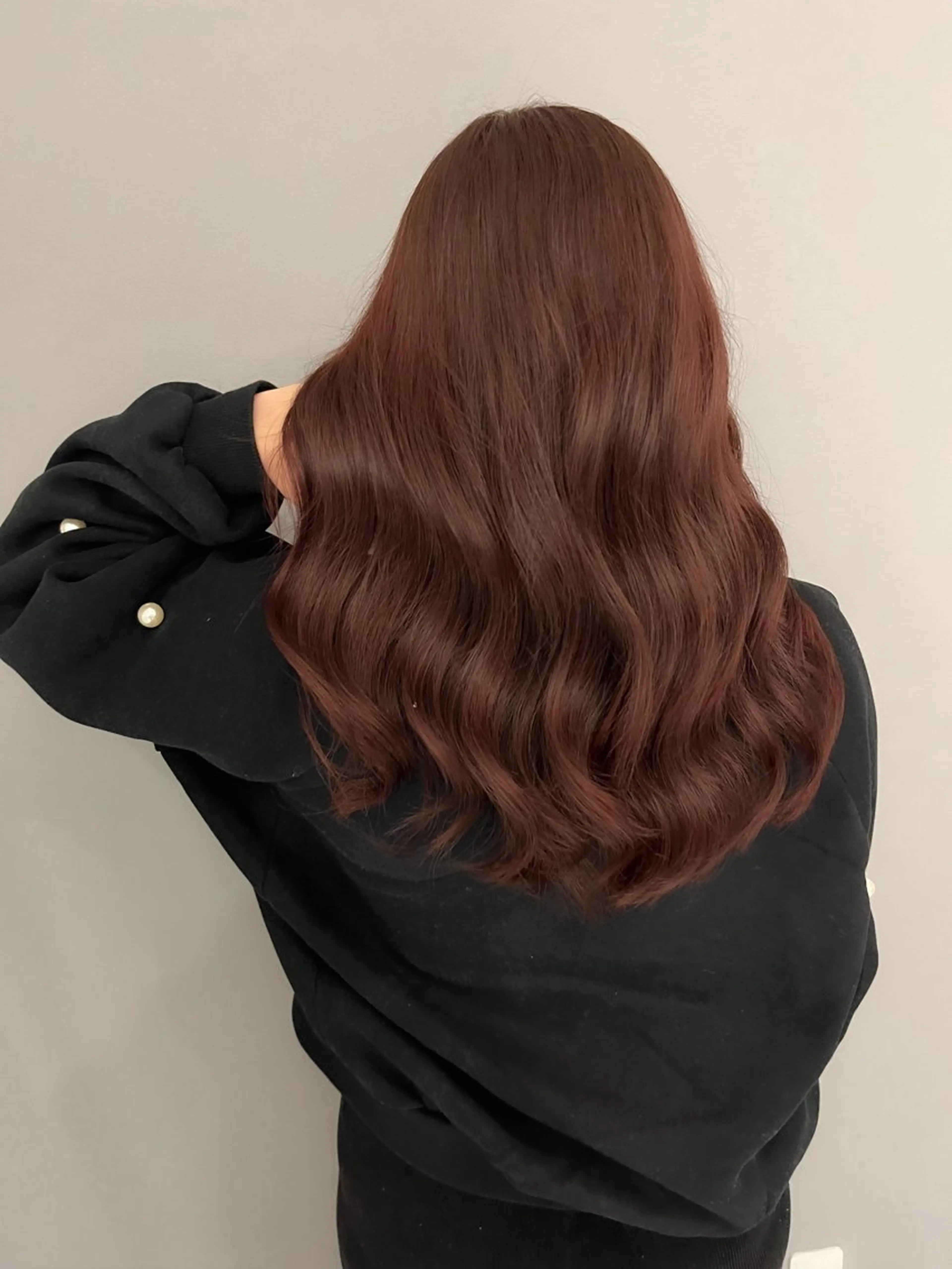 セミロング カラー カット ヘアカラー トリートメント 坂本 理輝のヘアスタイル