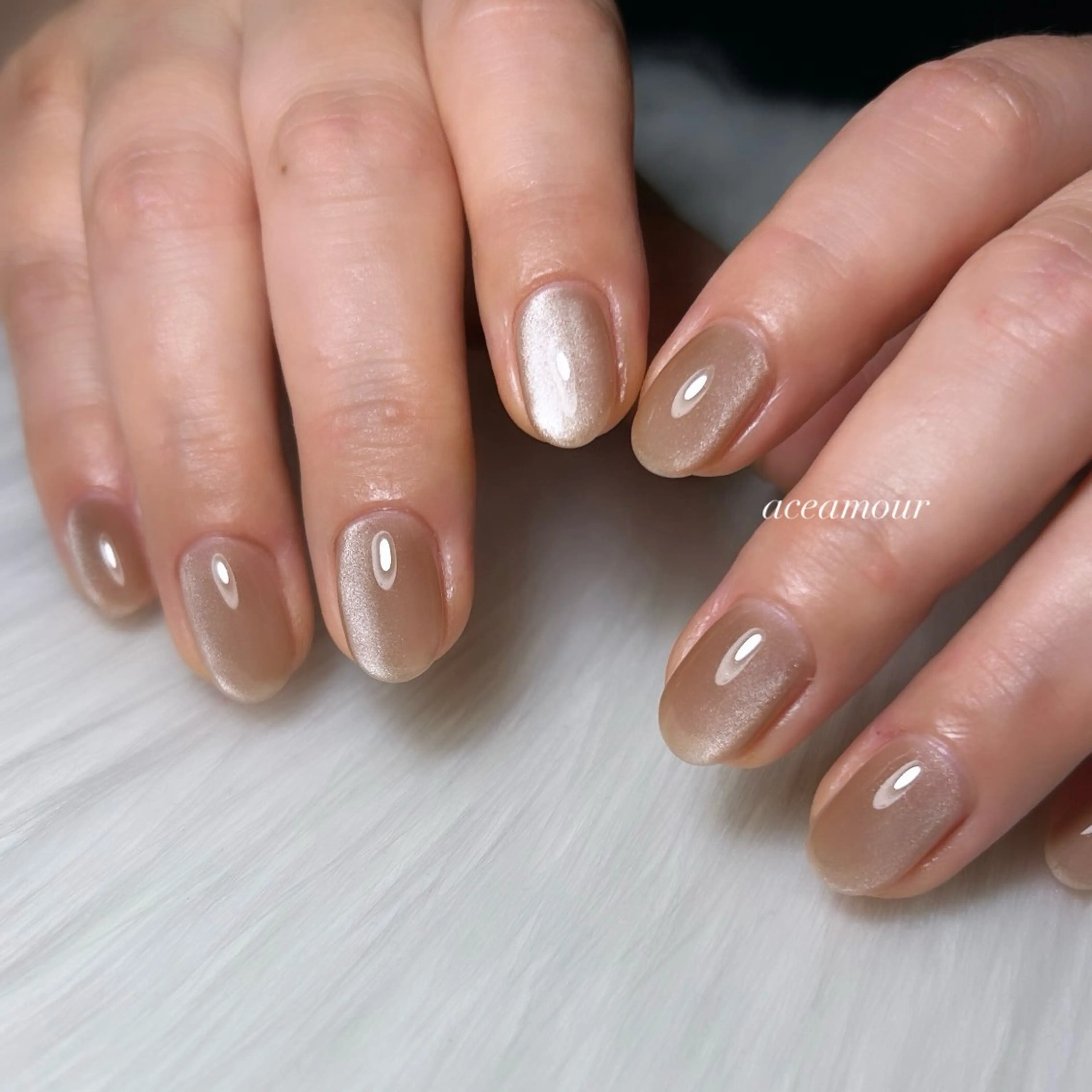 ネイル ハンドネイル ネイル/耳つぼ /新ホワイトニングのネイルデザイン