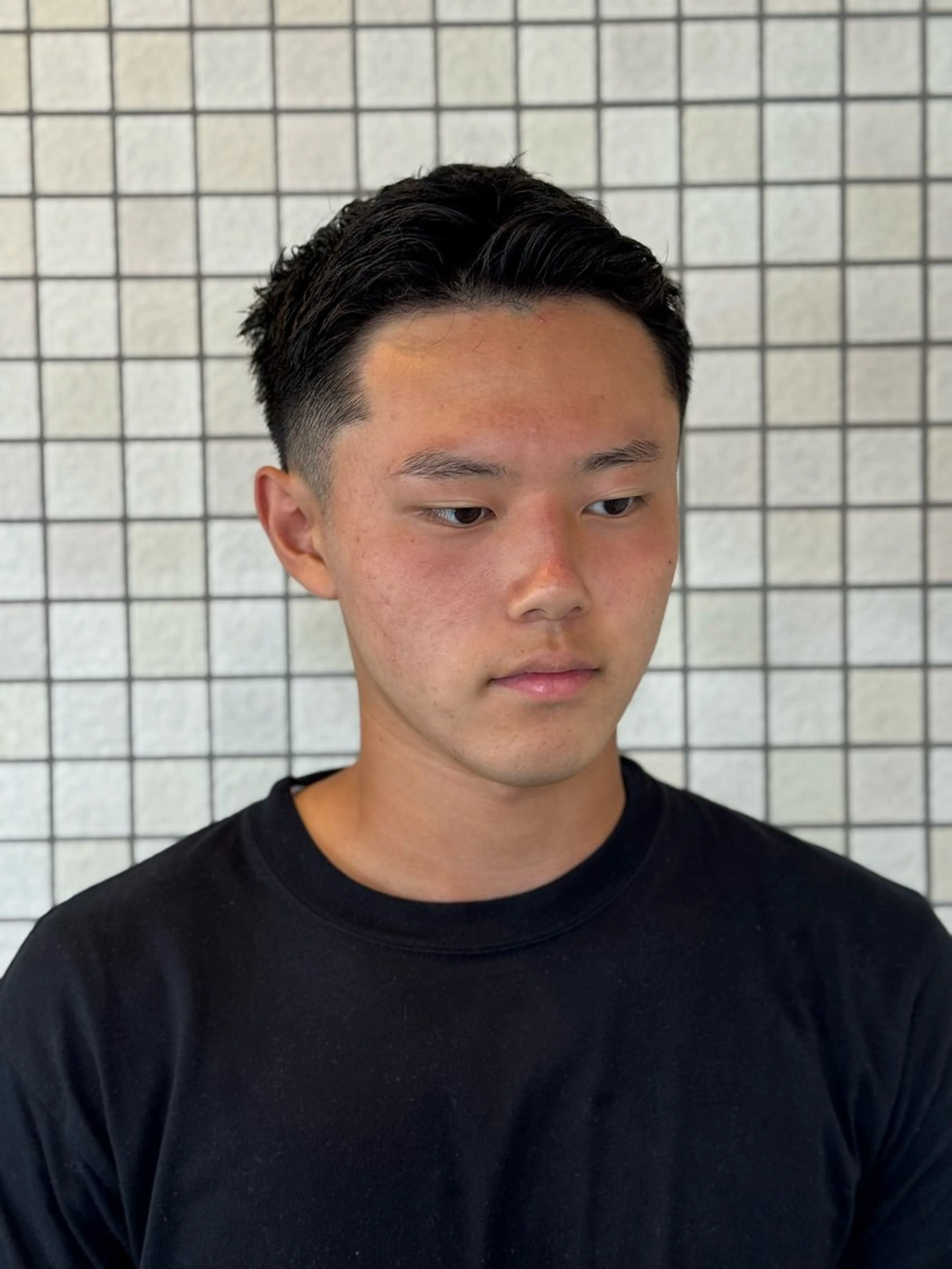 メンズ カット 🔥フェードパーマ NO.1/LEO🔥のヘアスタイル