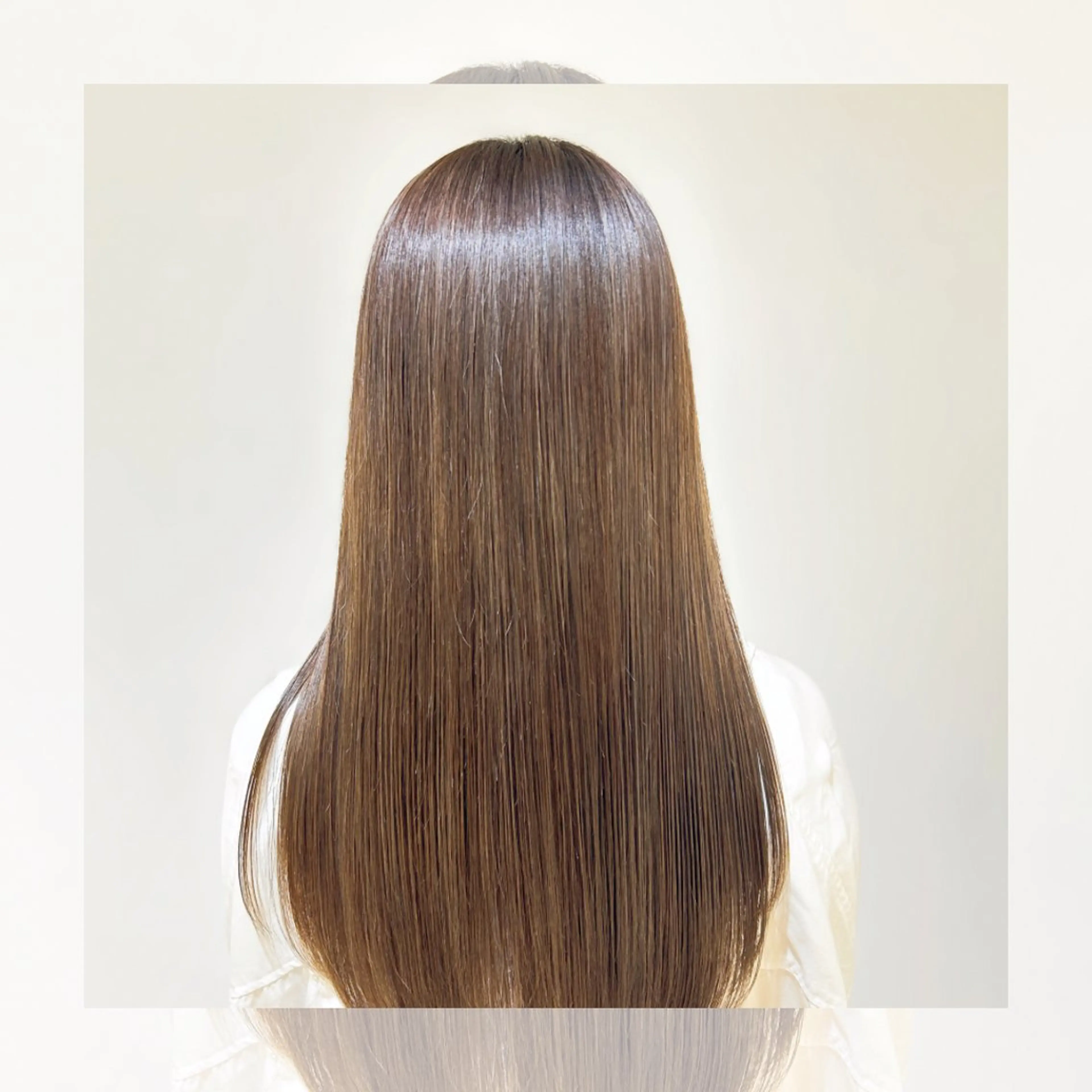 ロング 縮毛矯正 IwAsh中山駅店所属・【ツヤ髪特化】 Santaのヘアスタイル