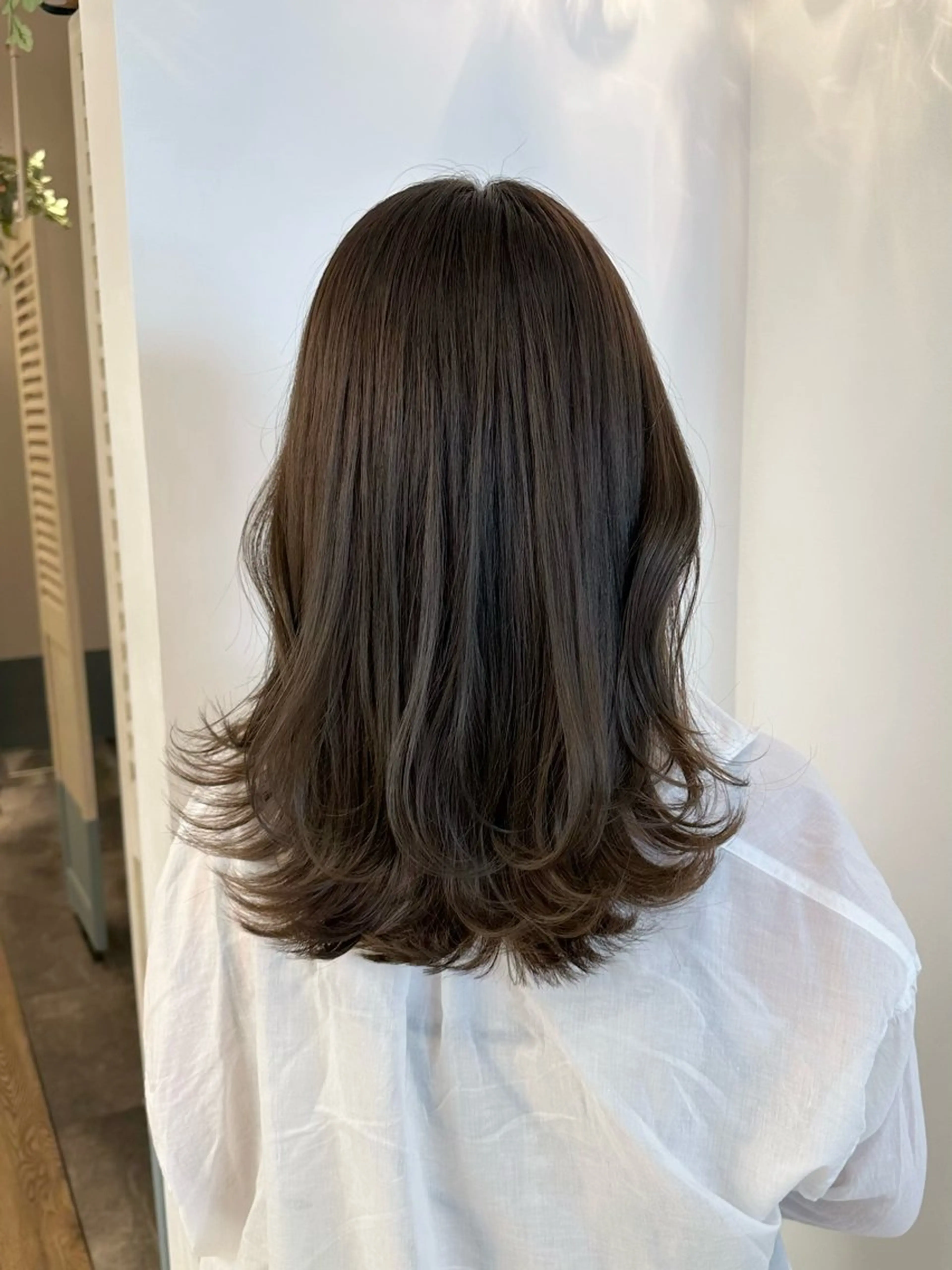 セミロング ヘアカラー トリートメント カット無料｜ 青山 ｜髪質改善のヘアスタイル