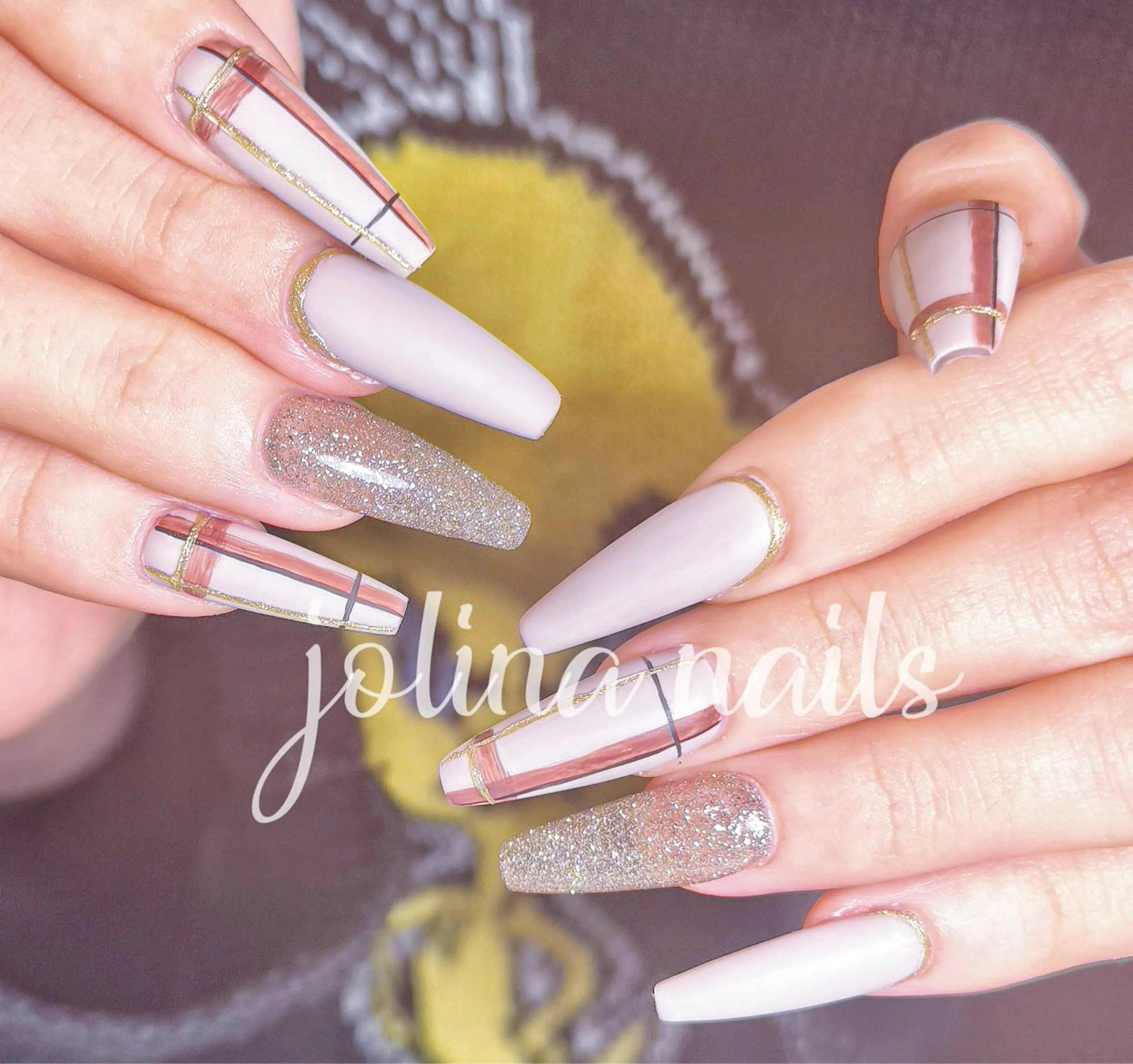 ネイル 持ち込み スカルプネイル ハンドネイル jolina nails鶴見店のネイルデザイン