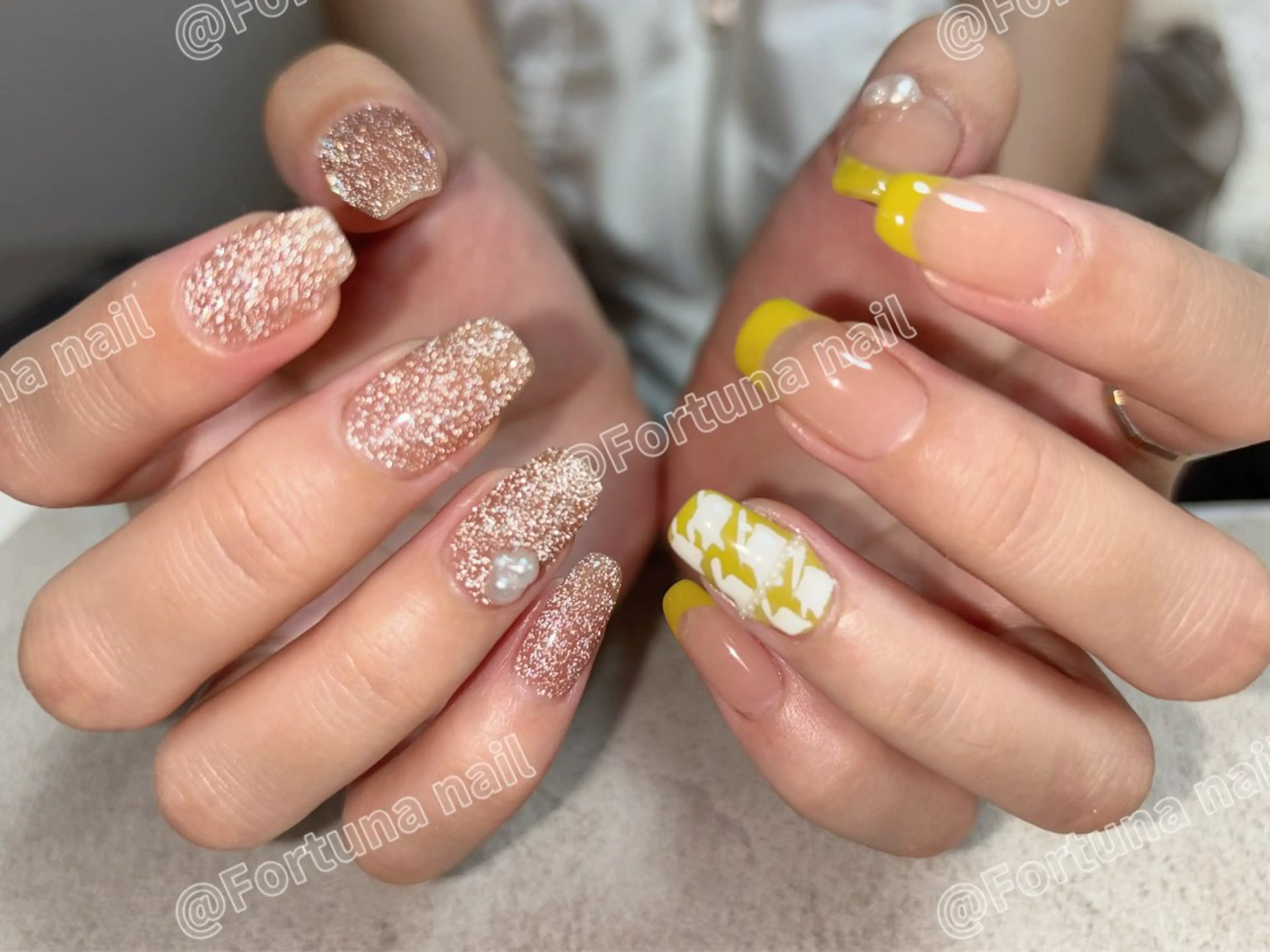 ネイル ハンドネイル ハンドケア Nail •Head スパFortunaのネイルデザイン