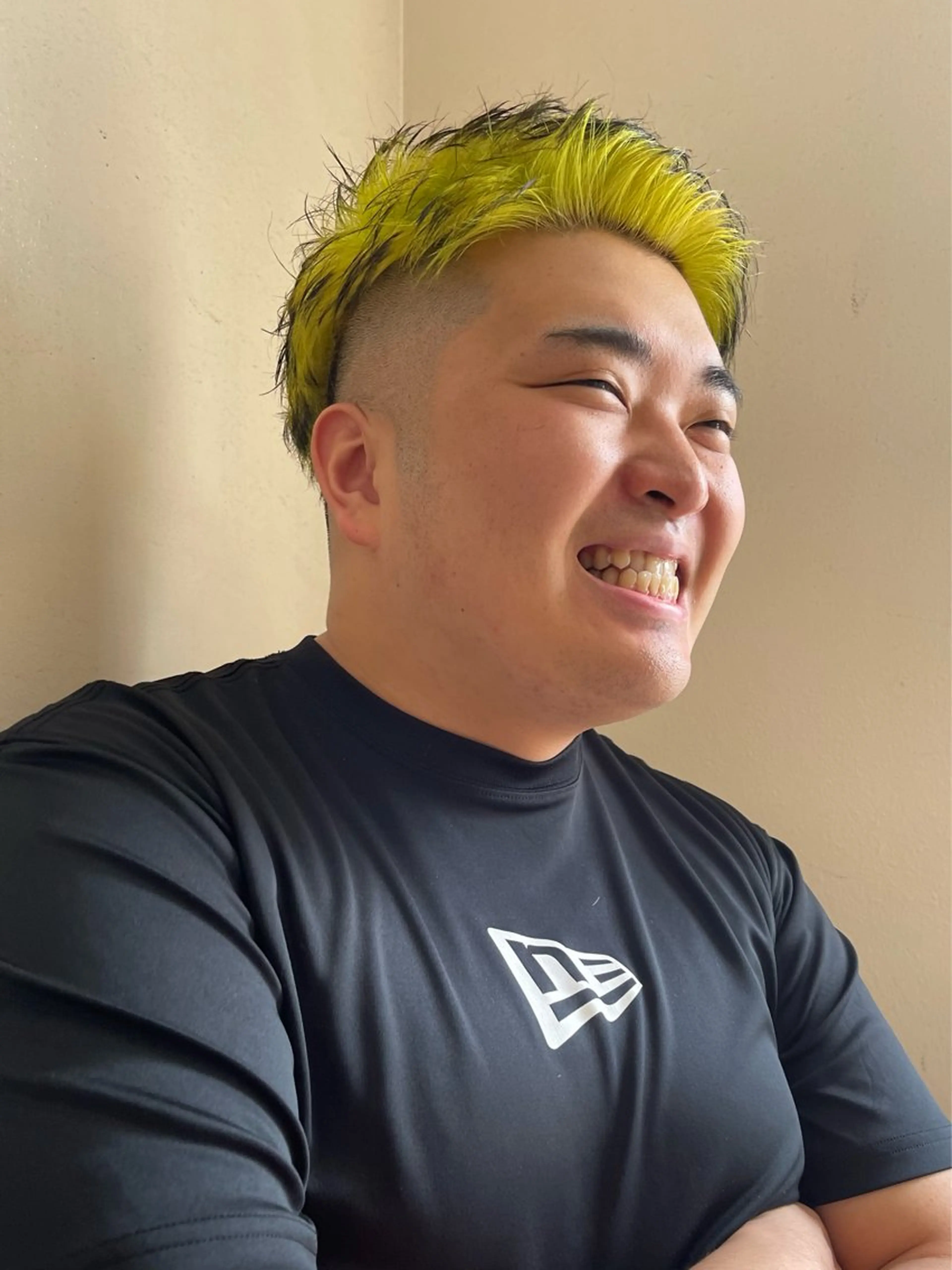 ショート カラー デザインカラー カット ヘアカラー トリートメント ヘアセット 安部佑哉/ハイトーン /レイヤー/グランジのヘアスタイル