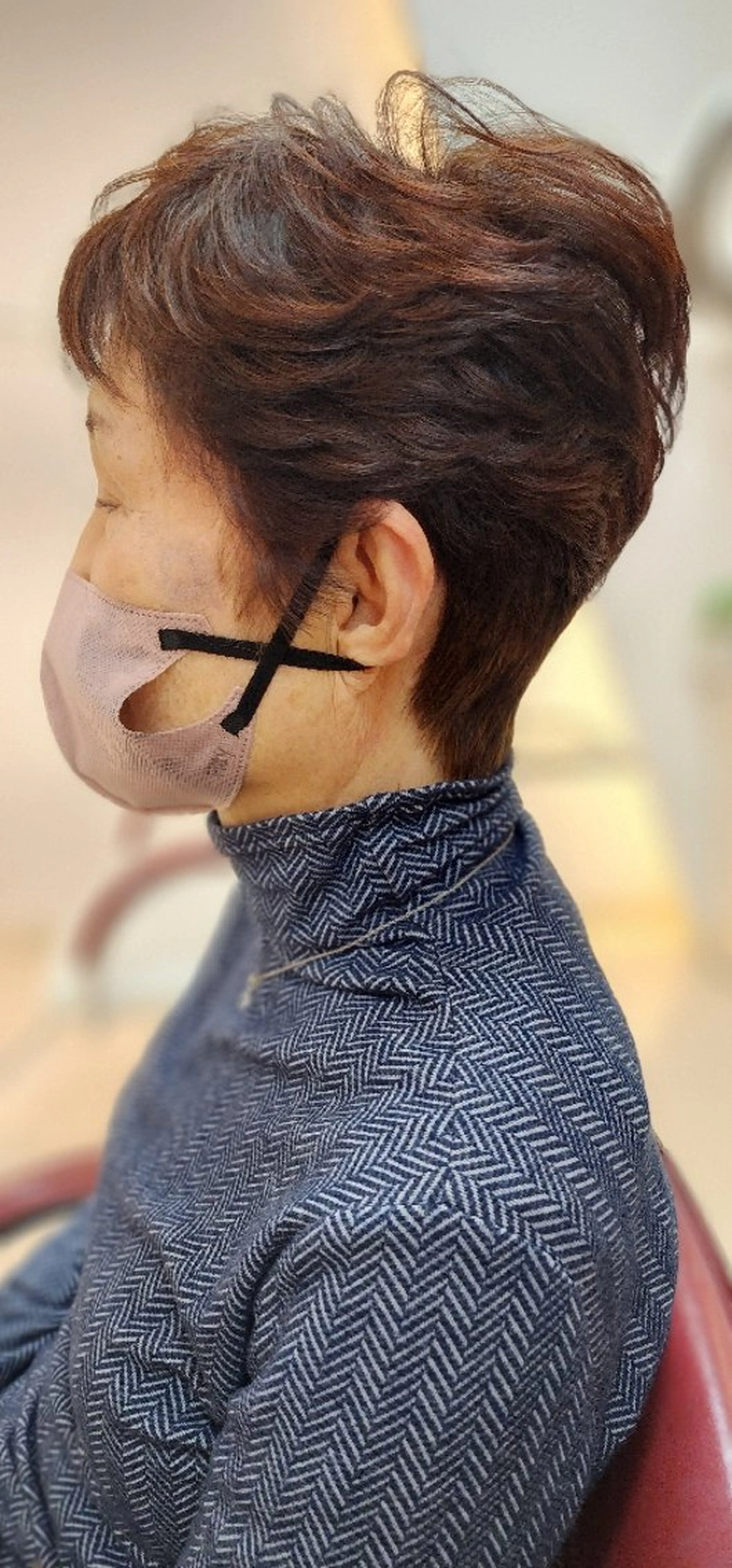 ショート カラー パーマ hairmake Juinのヘアスタイル