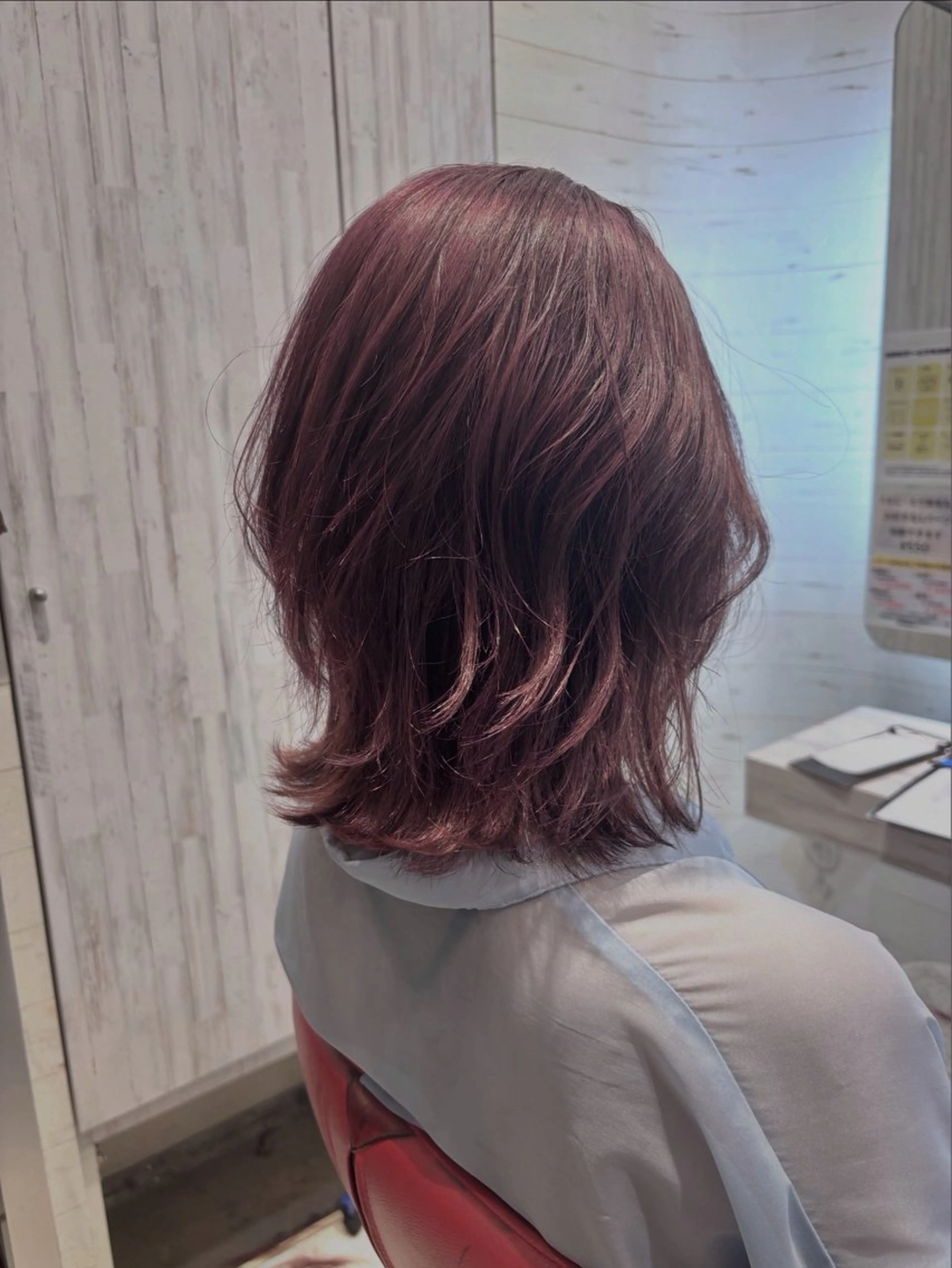 ミディアム ヘアカラー トリートメント EARTH 寺本尚生のヘアスタイル