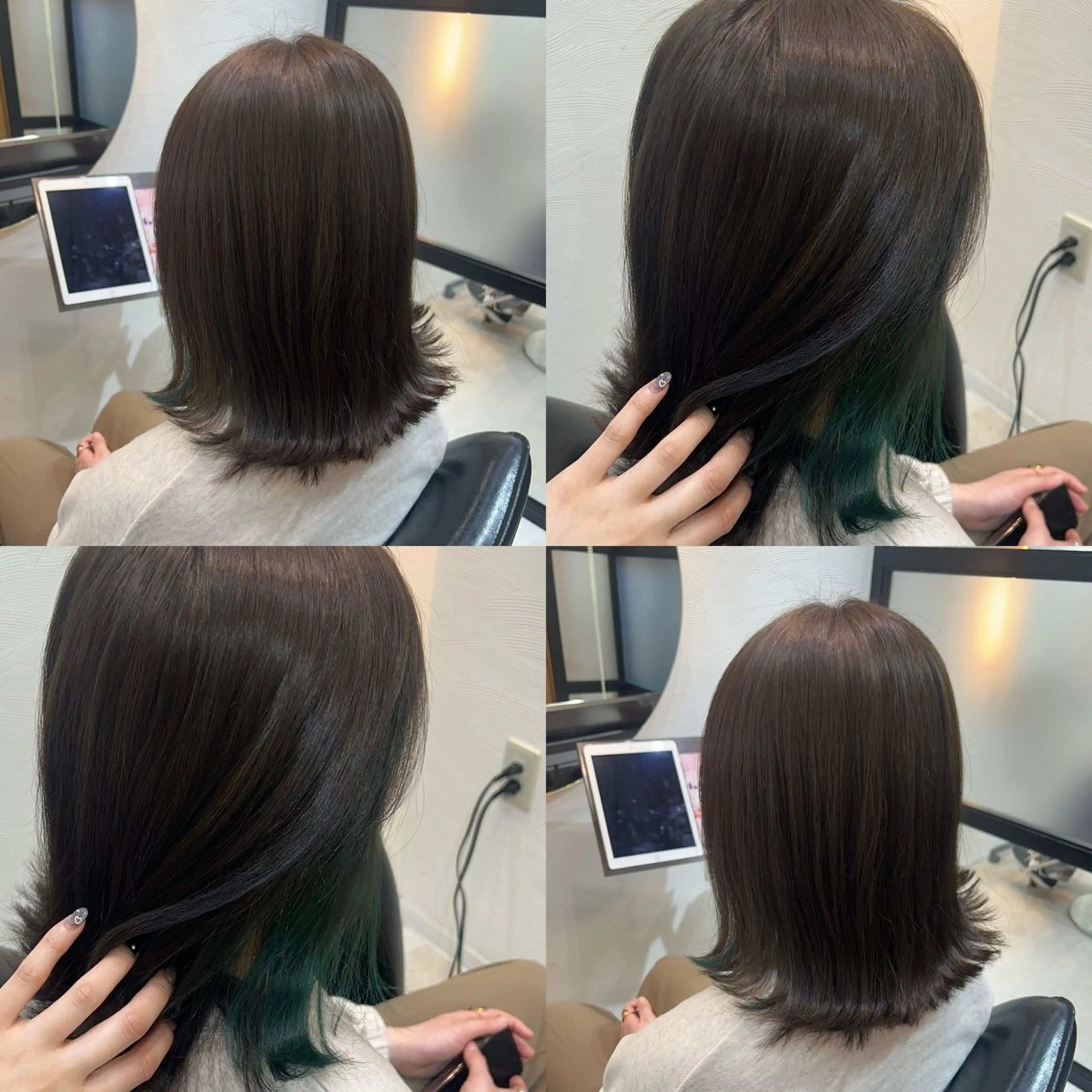 ミディアム カラー カット ヘアカラー 🤍透明感/韓国風 🤍サクラギヒトミのヘアスタイル