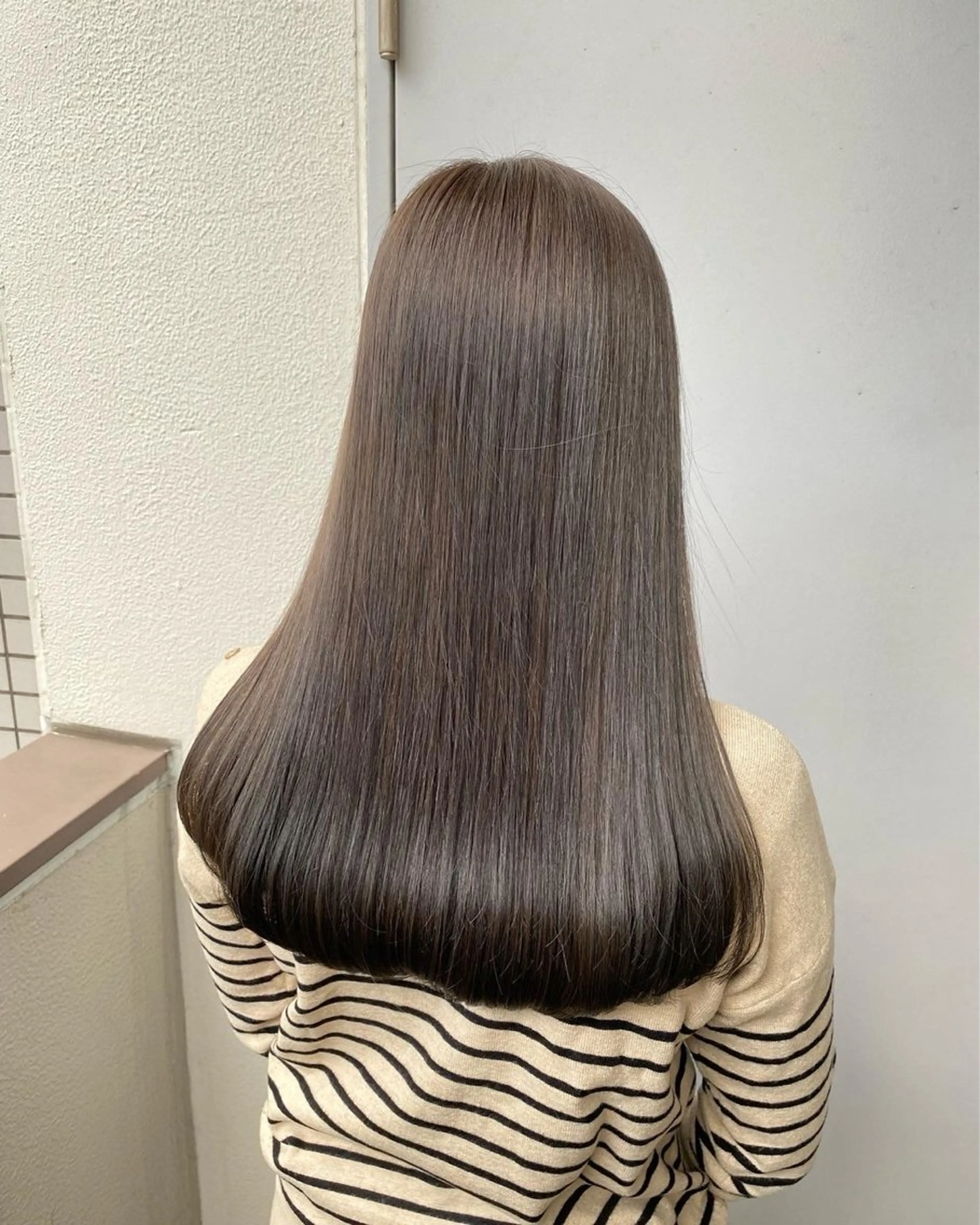 ロング カラー カット パーマ トリートメント ヘアセット 🟦ニュアンス/メン ズパーマ横浜🟦のヘアスタイル