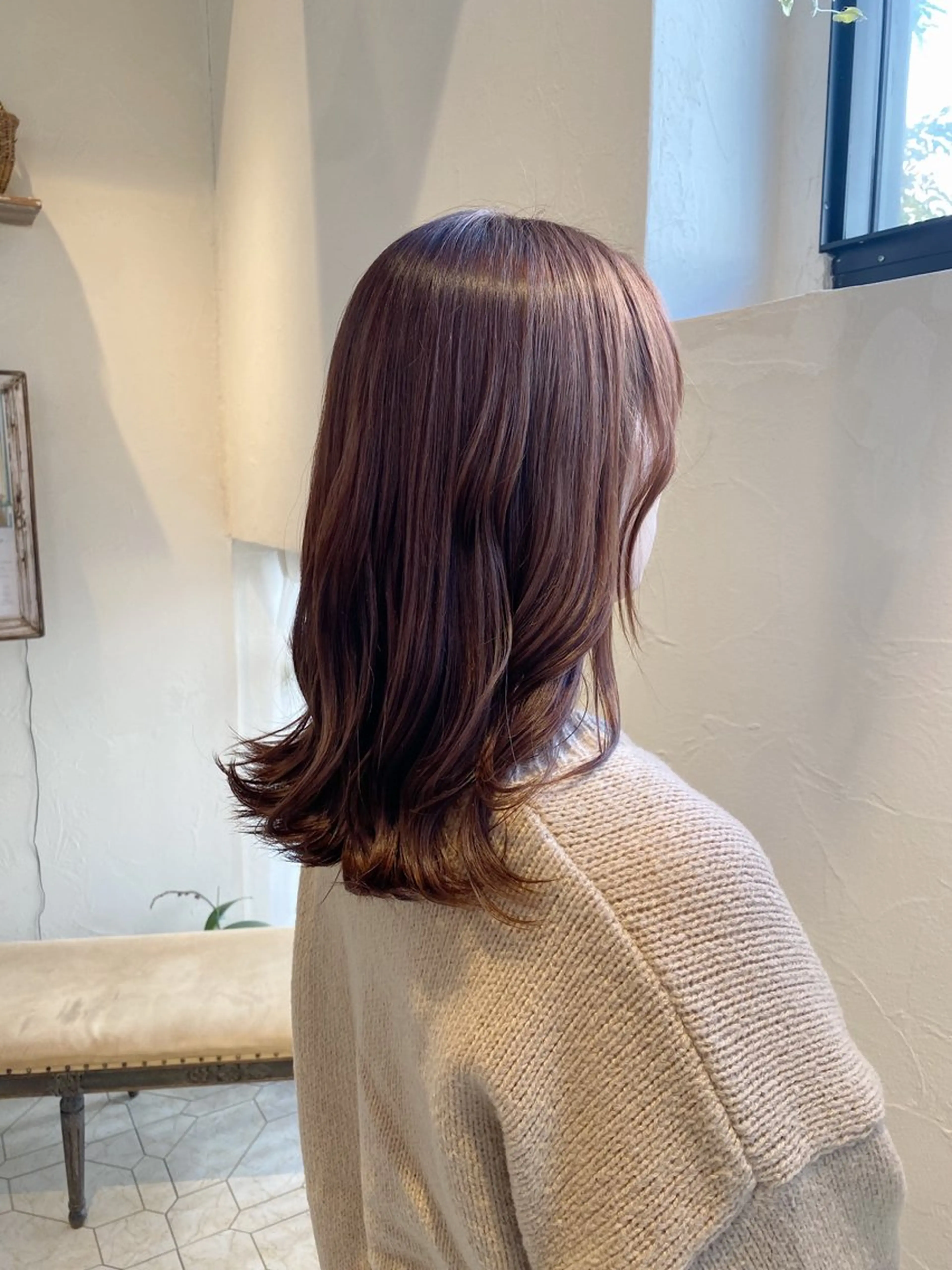 カラー 艶カラー/ 縮毛矯正 /   タキダのヘアスタイル