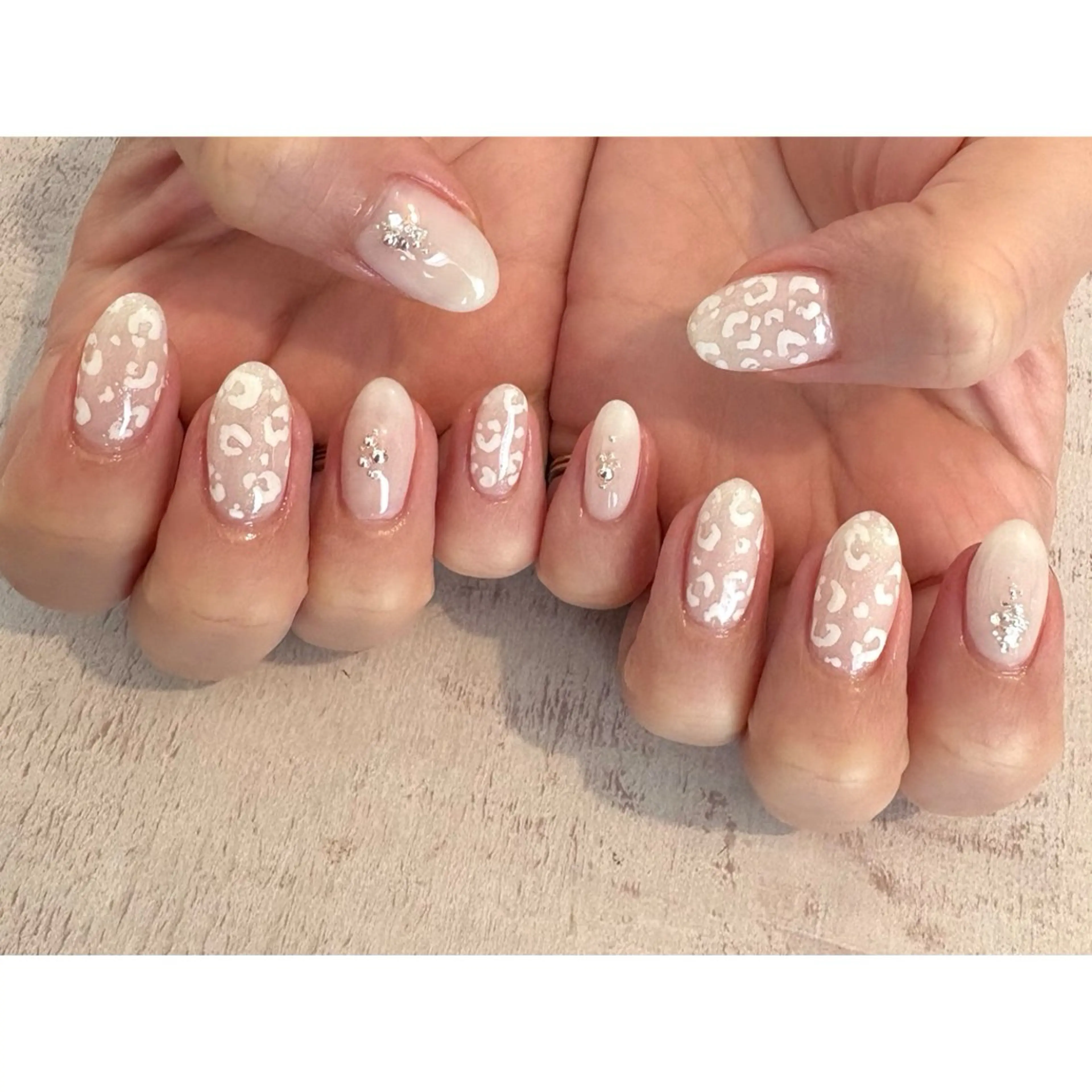 ネイル ハンドネイル 𖡼 yumenoのネイルデザイン