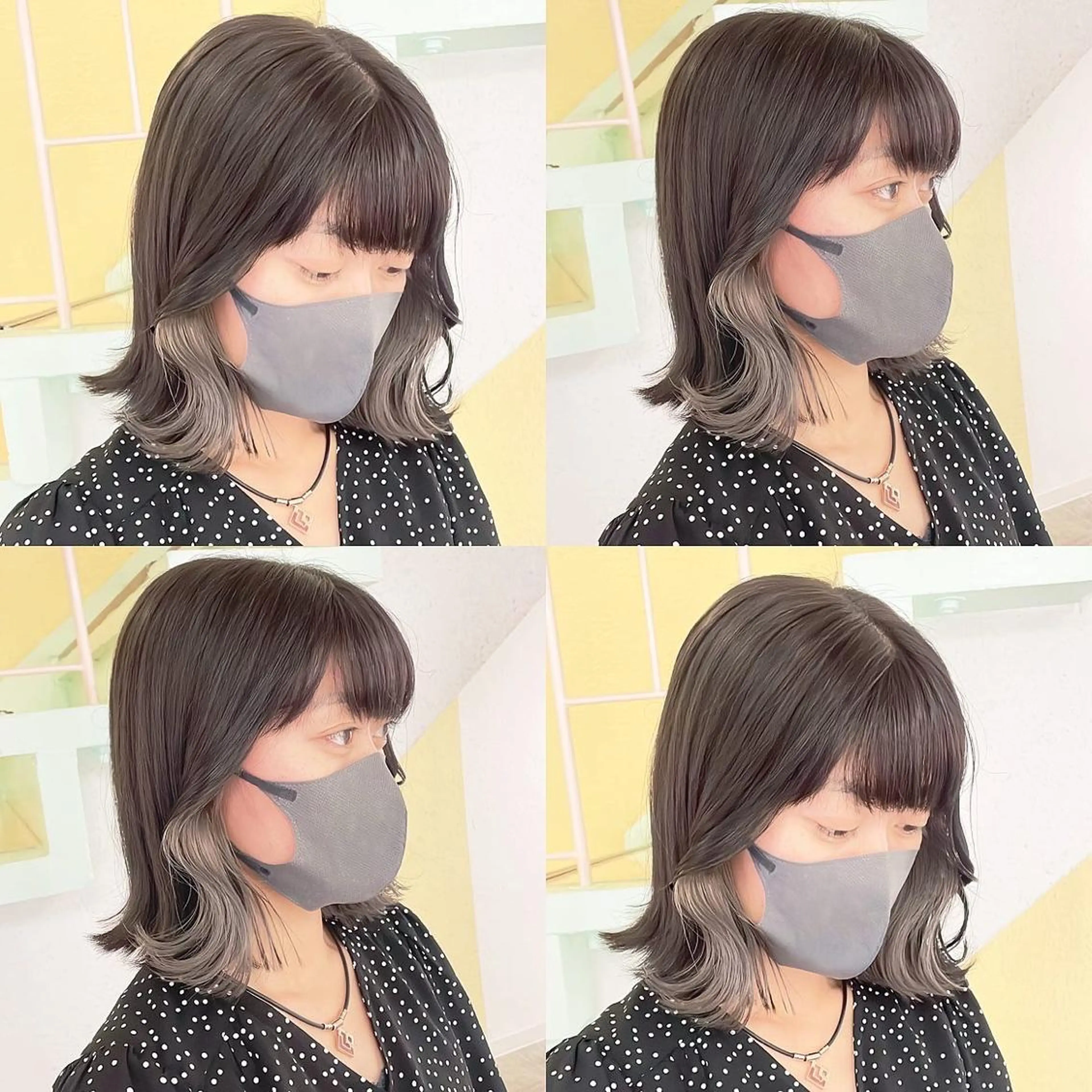 カラー ヘアカラー トリートメント 渋谷:インナーカラー ／🍒エリカ🍒のヘアスタイル