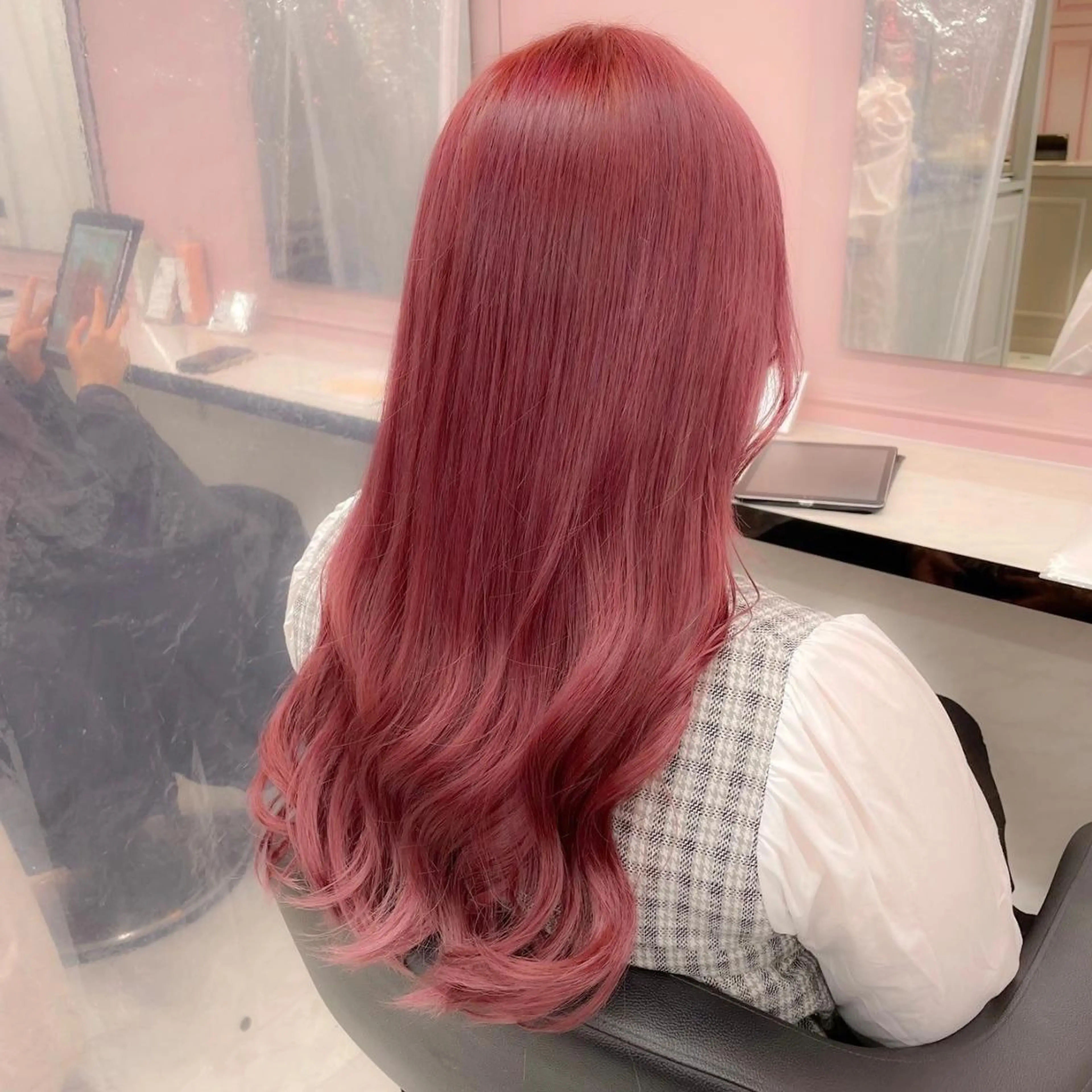 カラー 韓国風暖色カラー‎ 🩰🎀/yurinのヘアスタイル