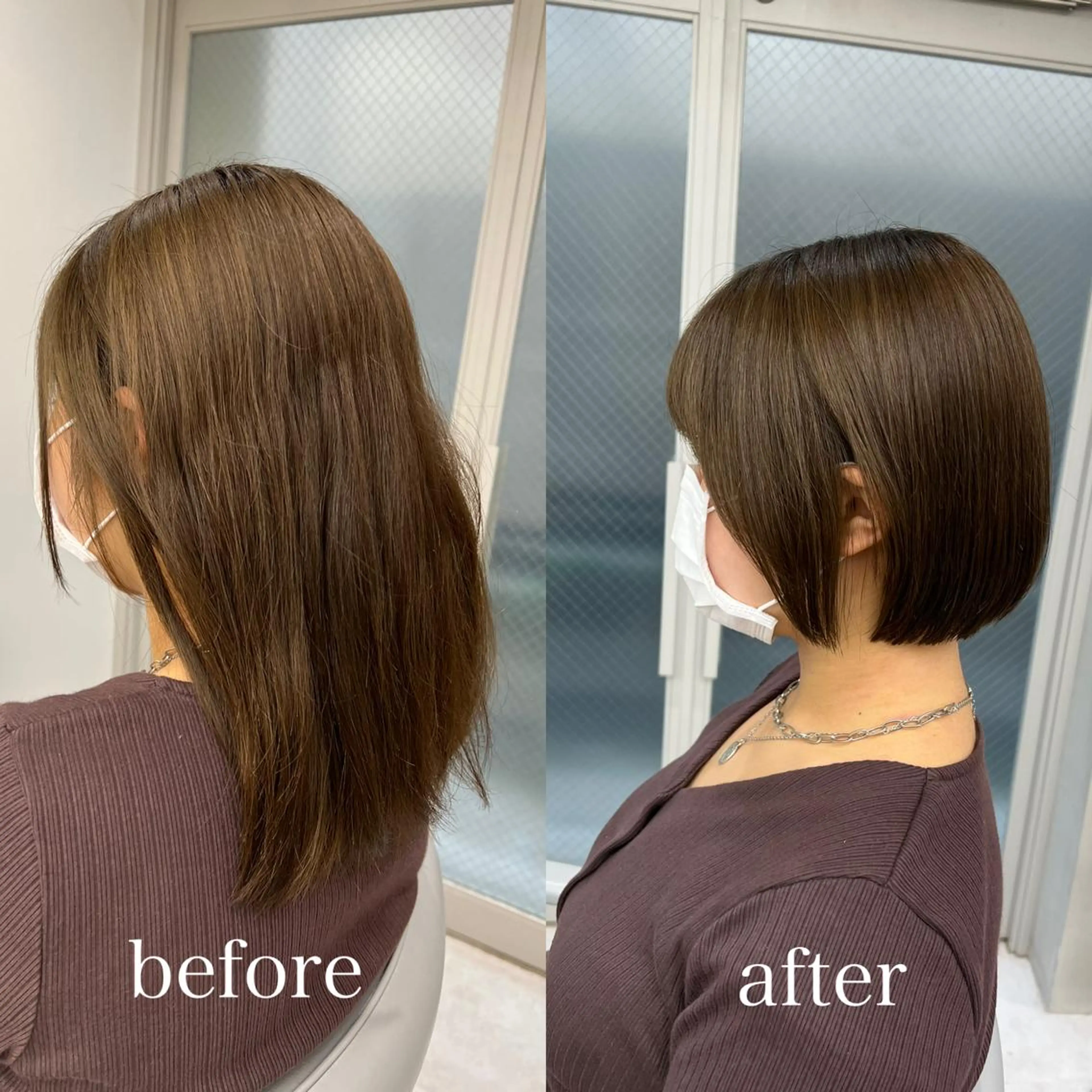 ショート カラー ショートヘア 【くせ毛のお医者さん 🍀】栗橋のヘアスタイル