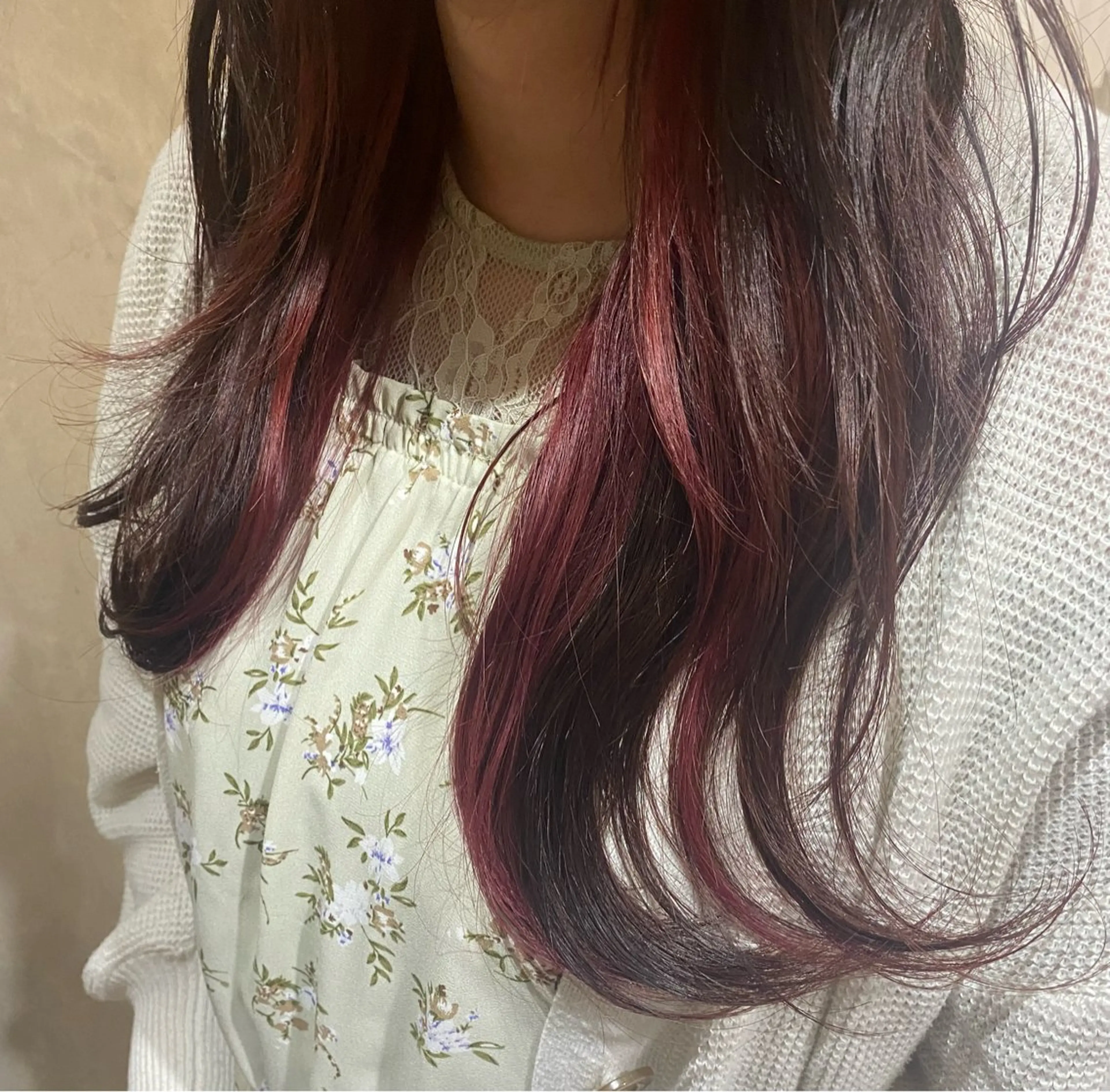 セミロング ヘアカラー 透明感カラー /Kanon️🫧のヘアスタイル