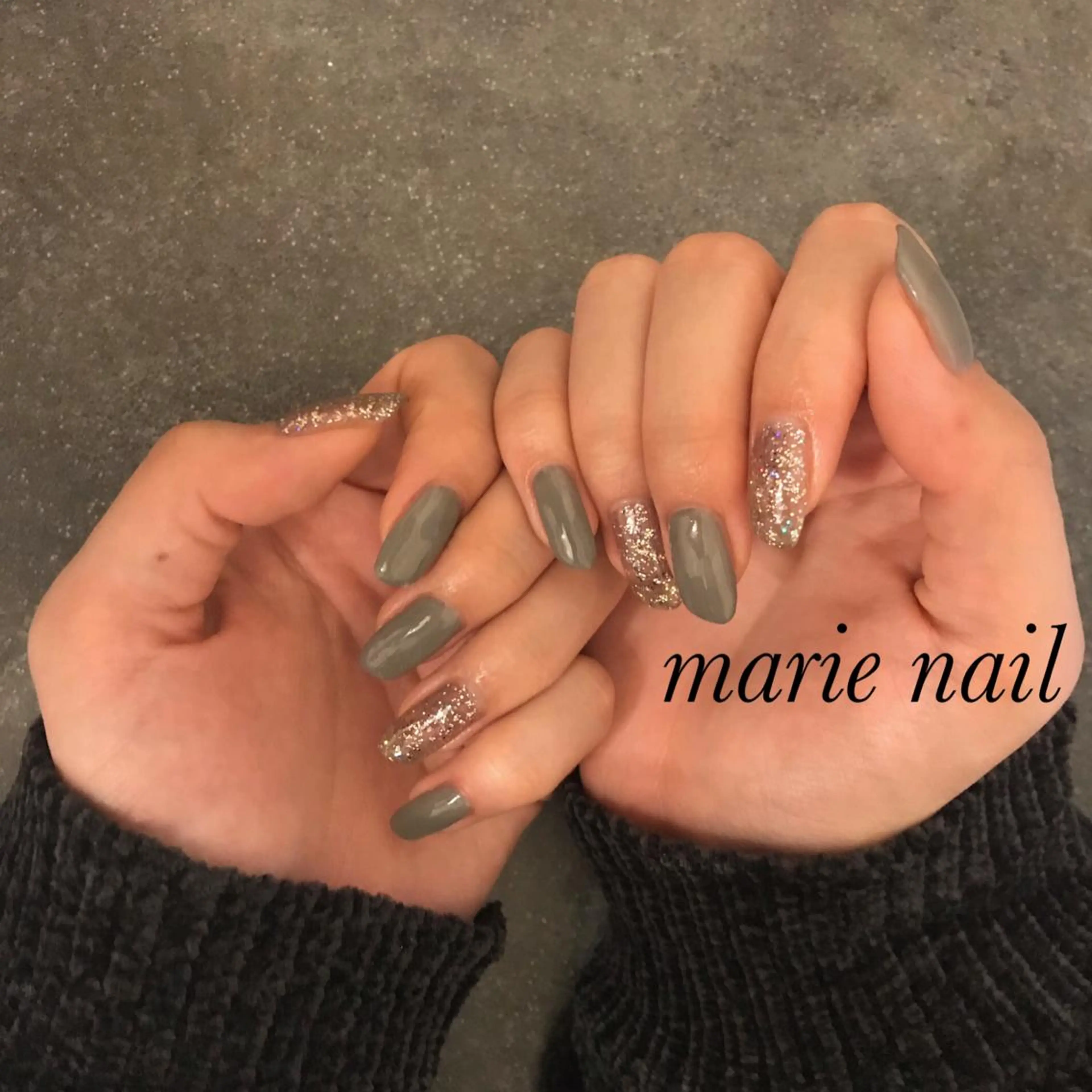 ネイル ワンカラーネイル marie nailのネイルデザイン