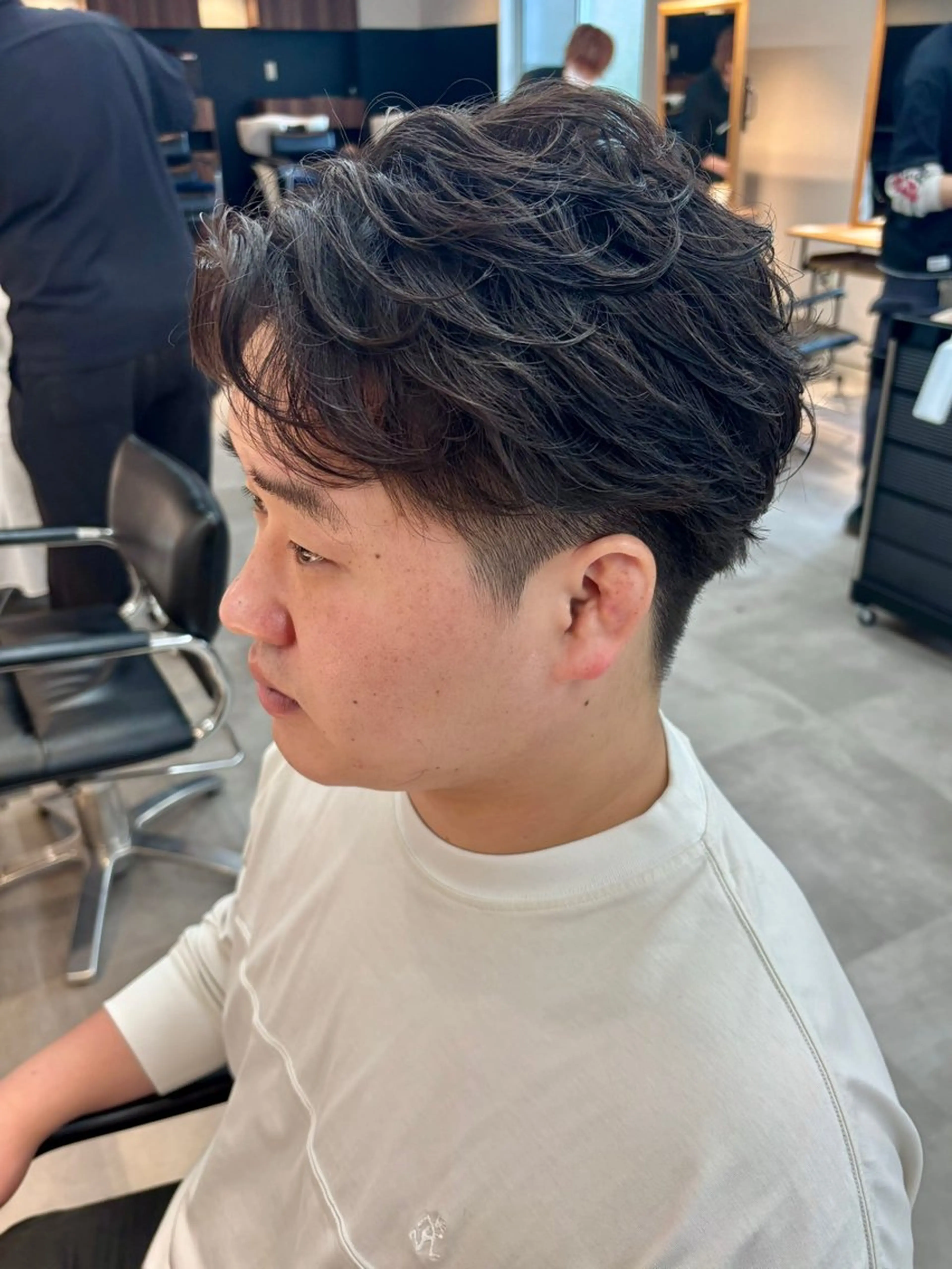 パーマ メンズ フェザーパーマ メンズパーマ カット パーマ トリートメント 千葉 メンズ パーマ特化🔥関のヘアスタイル