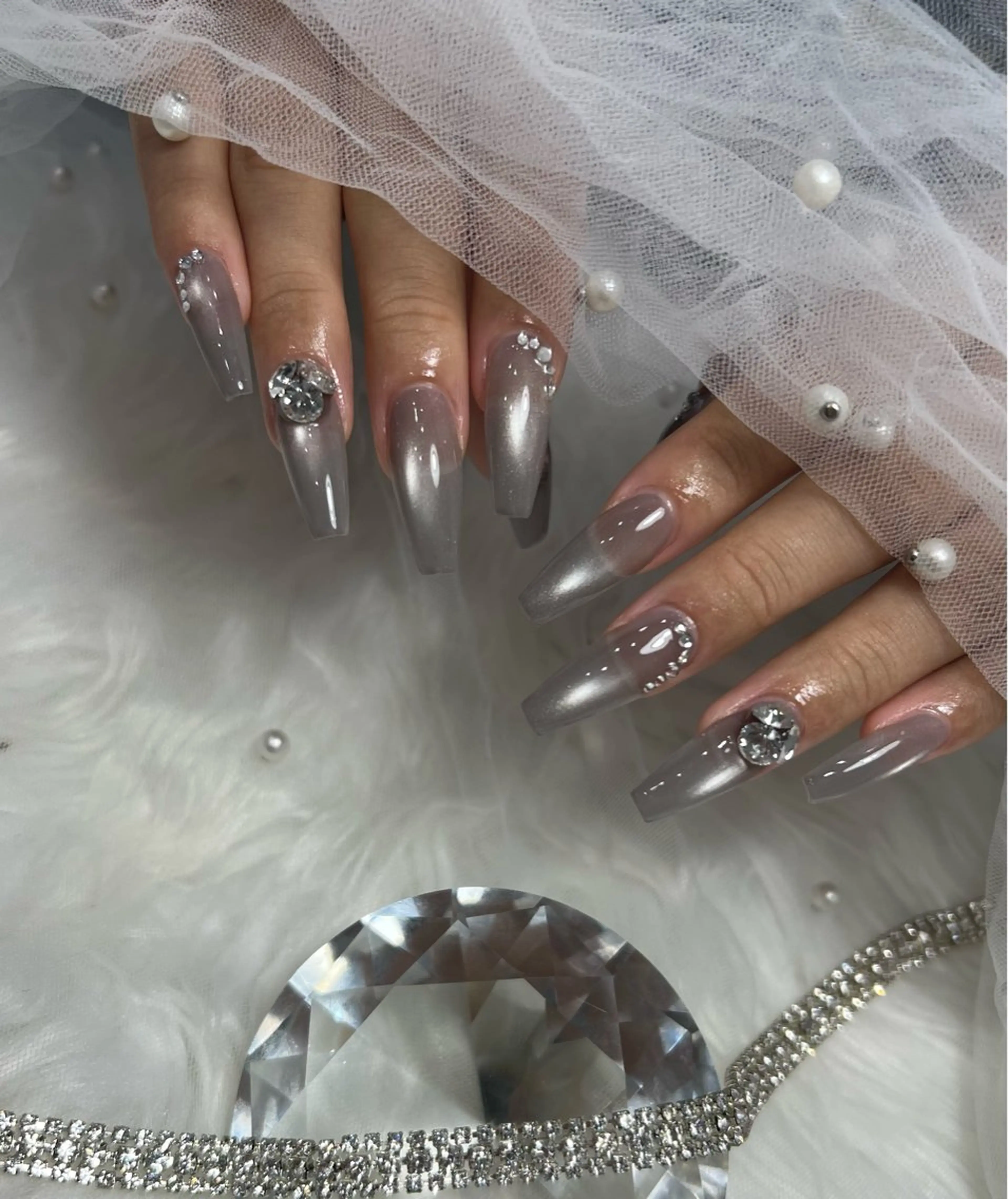 ネイル 成人式 ハンドネイル pyuna. nailのネイルデザイン