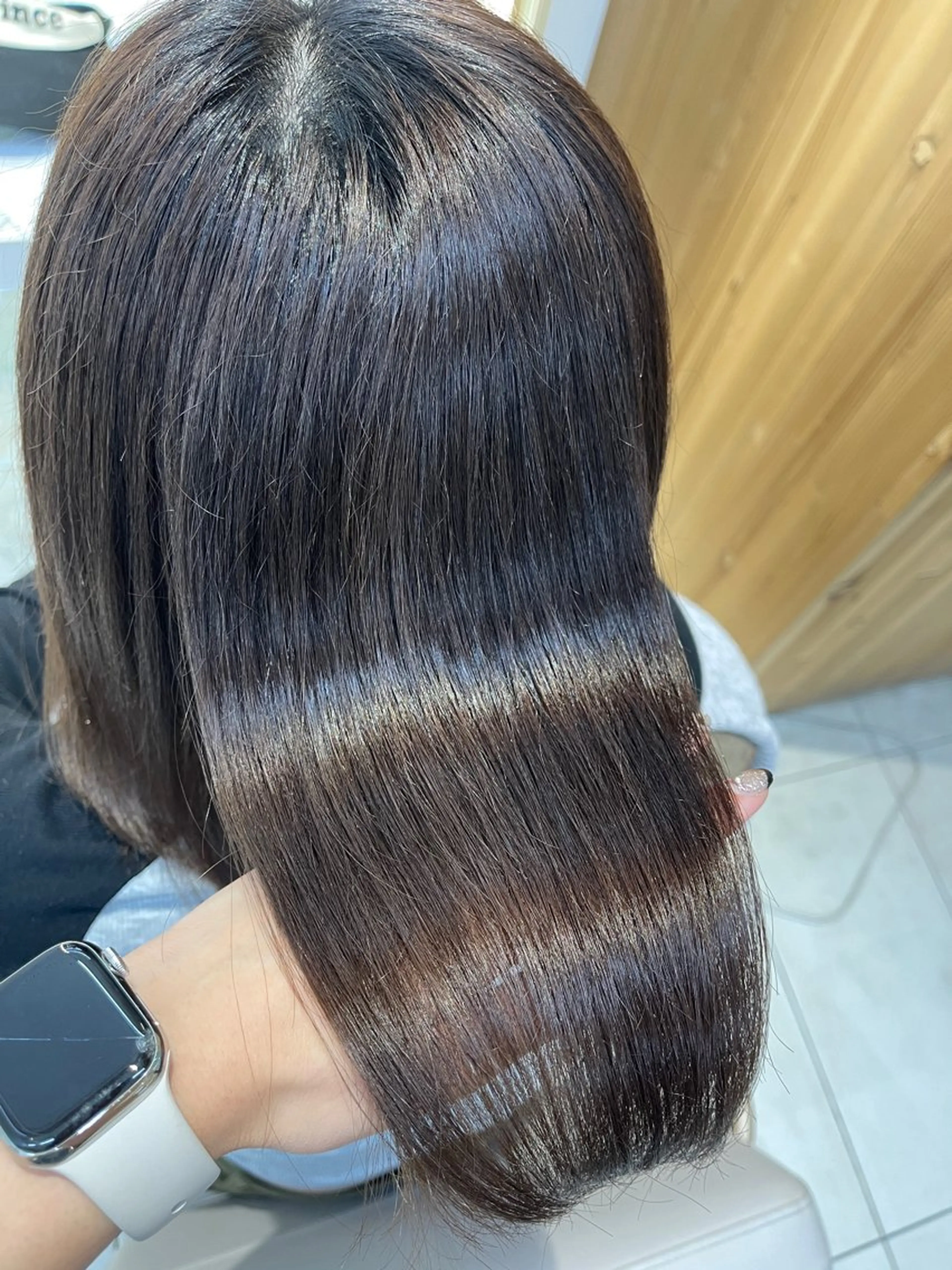 ロング トリートメント Hina🤎ベージュ 、グレージュ🤎のヘアスタイル