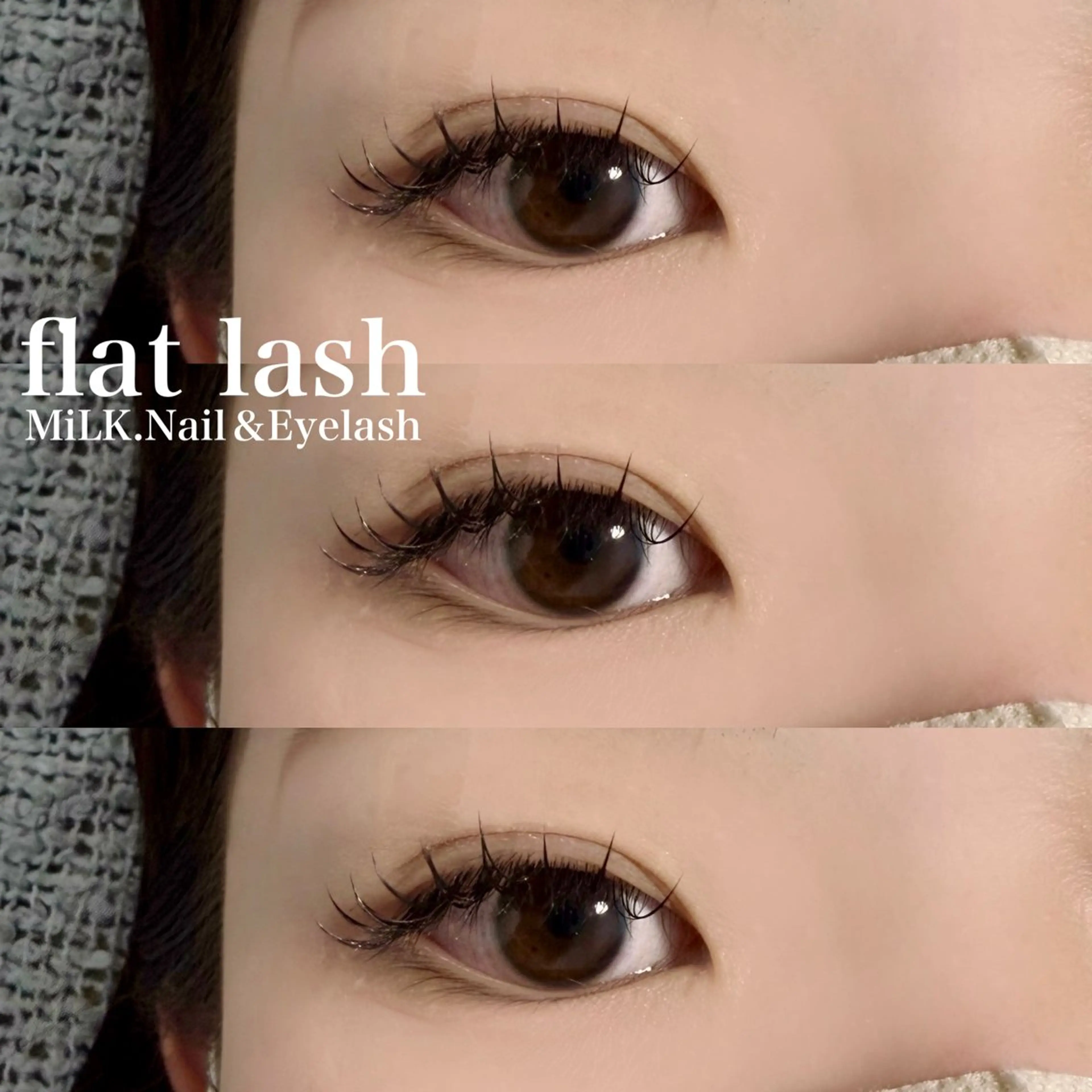 マツエク・マツパ マツエク MiLK. Nail&Eyelash所属・MiLK. wakaのマツエク・マツパデザイン