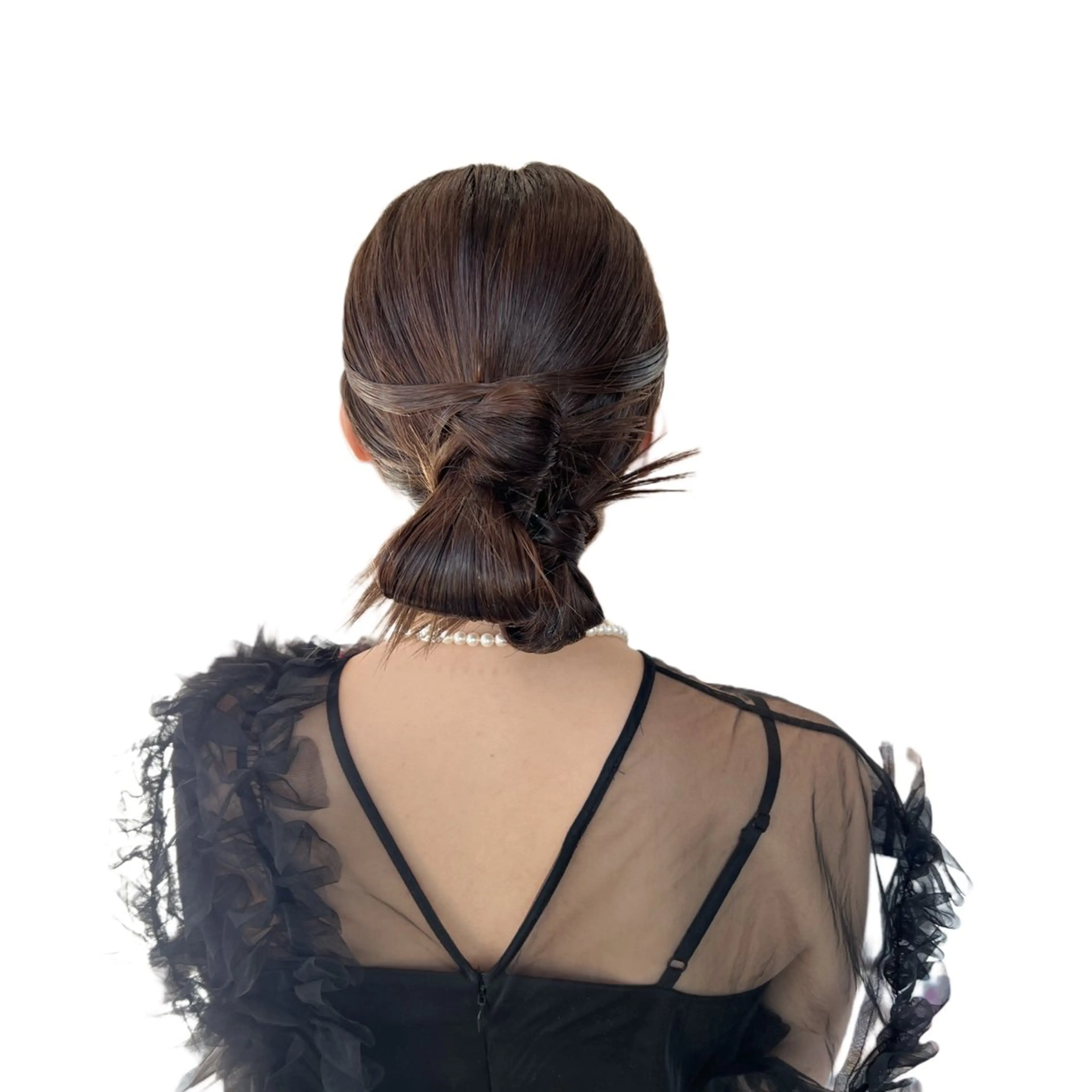 ミディアム ヘアセット SALOWIN： KASUMIのヘアスタイル