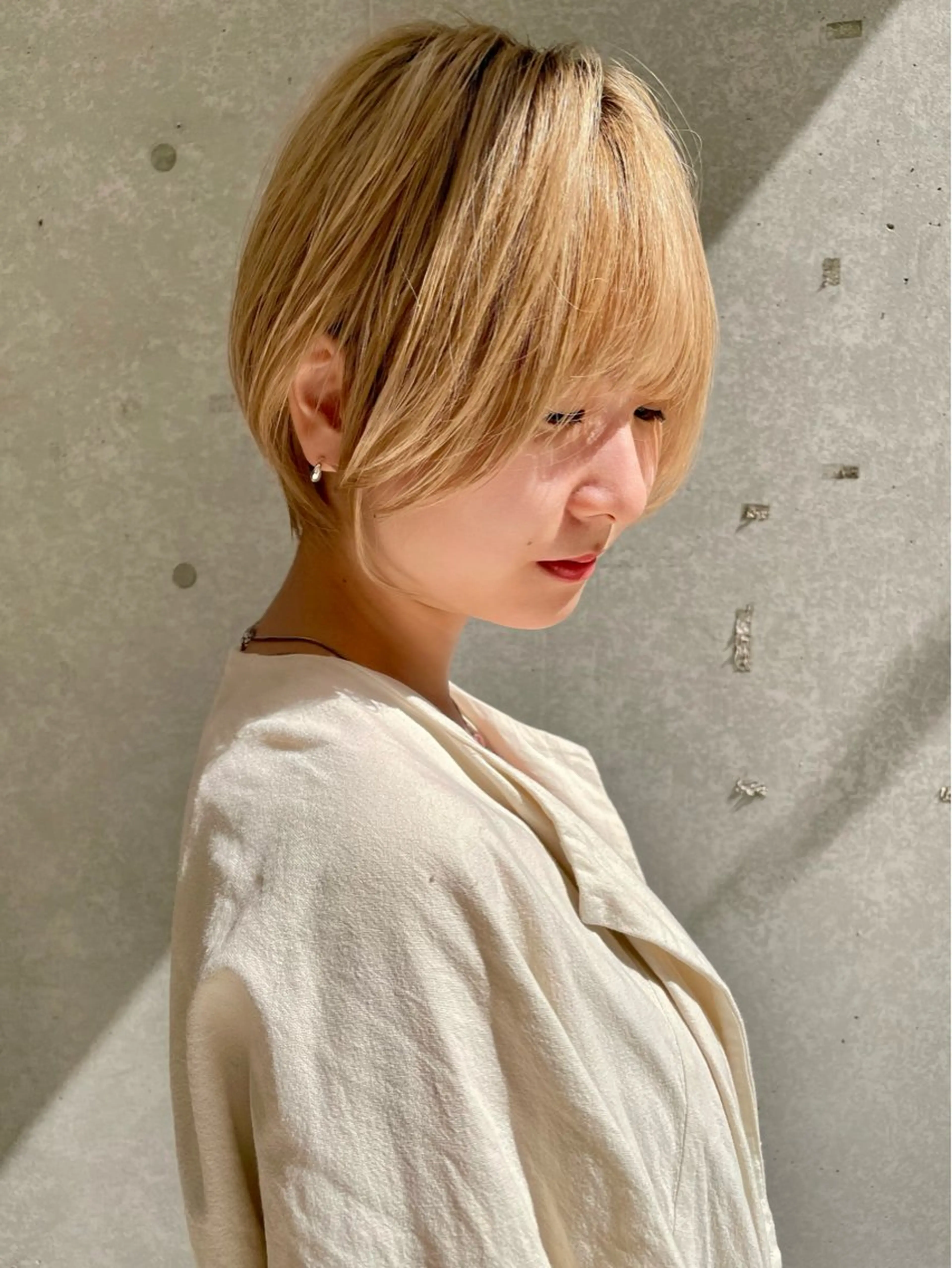 ショート ショートボブ ボブ ショートヘア カット トリートメント 前髪/レイヤー/ ショート/しんやのヘアスタイル