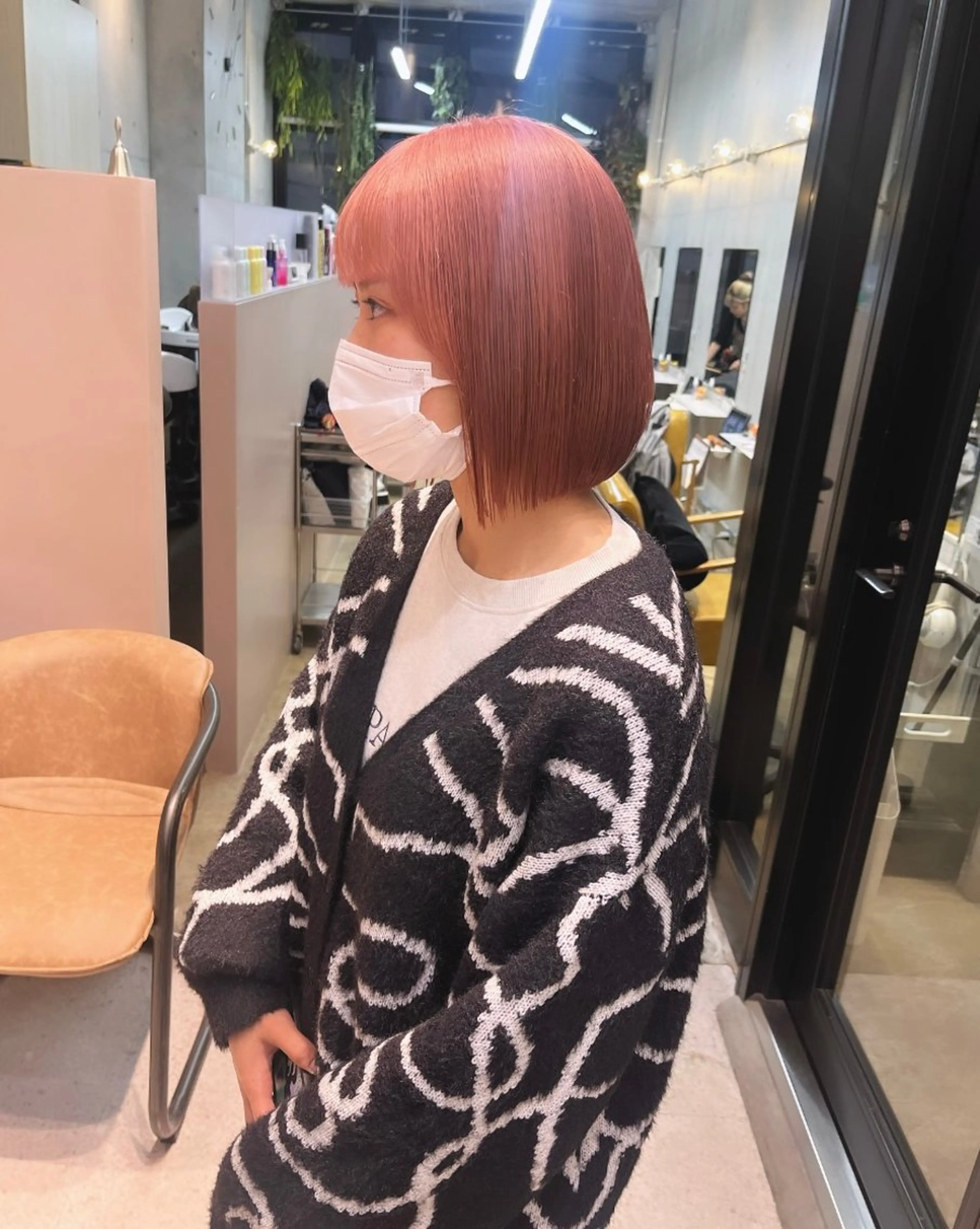 ミディアム カラー ヘアカラー トリートメント 🍊🍊COコ かぢあおい🍊🍊のヘアスタイル