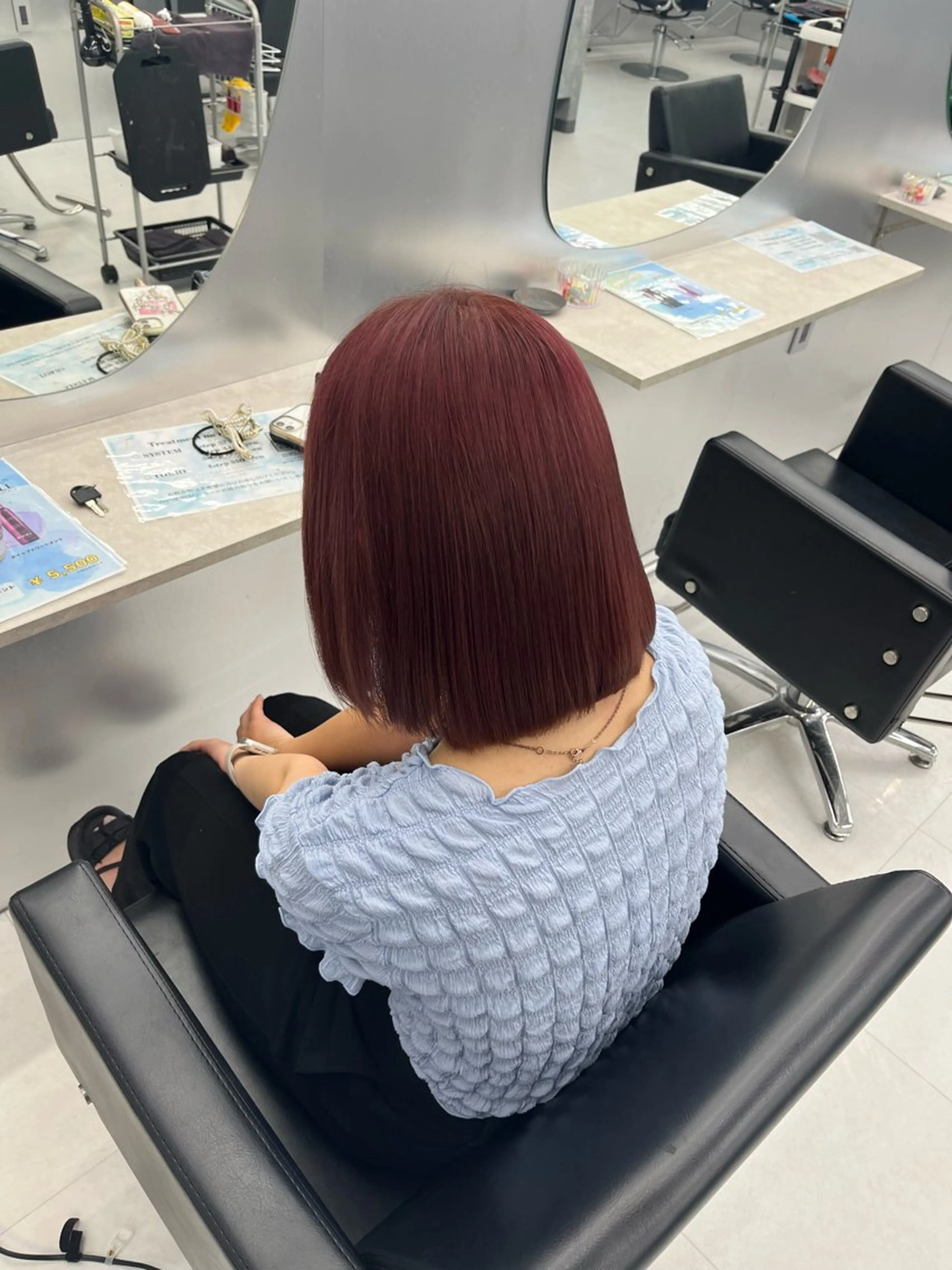 ショート カラー pink hair 🩷mayu🩷のヘアスタイル