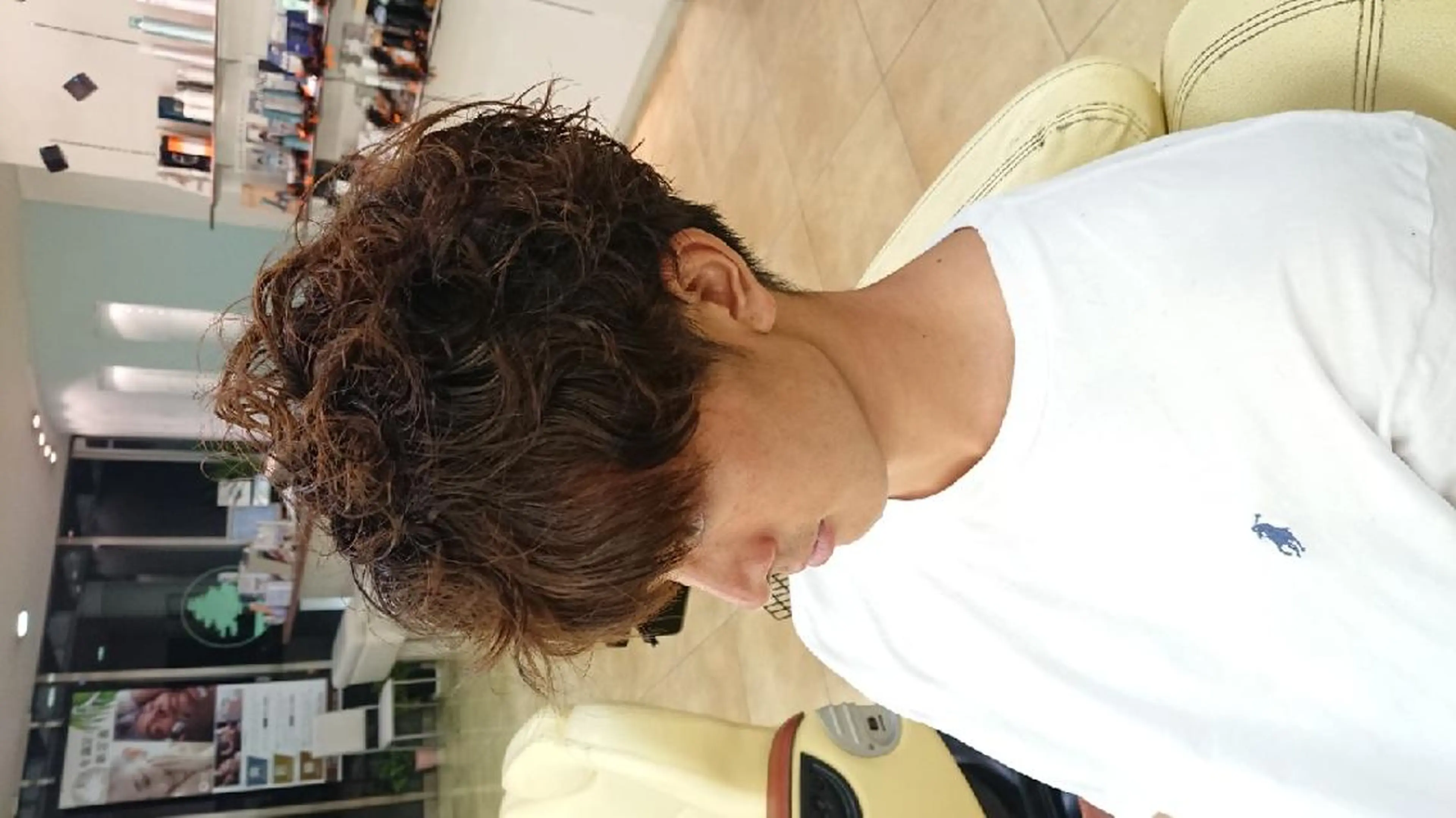 メンズ メンズパーマ デザインカラー/ 推しの配色 肥後のヘアスタイル