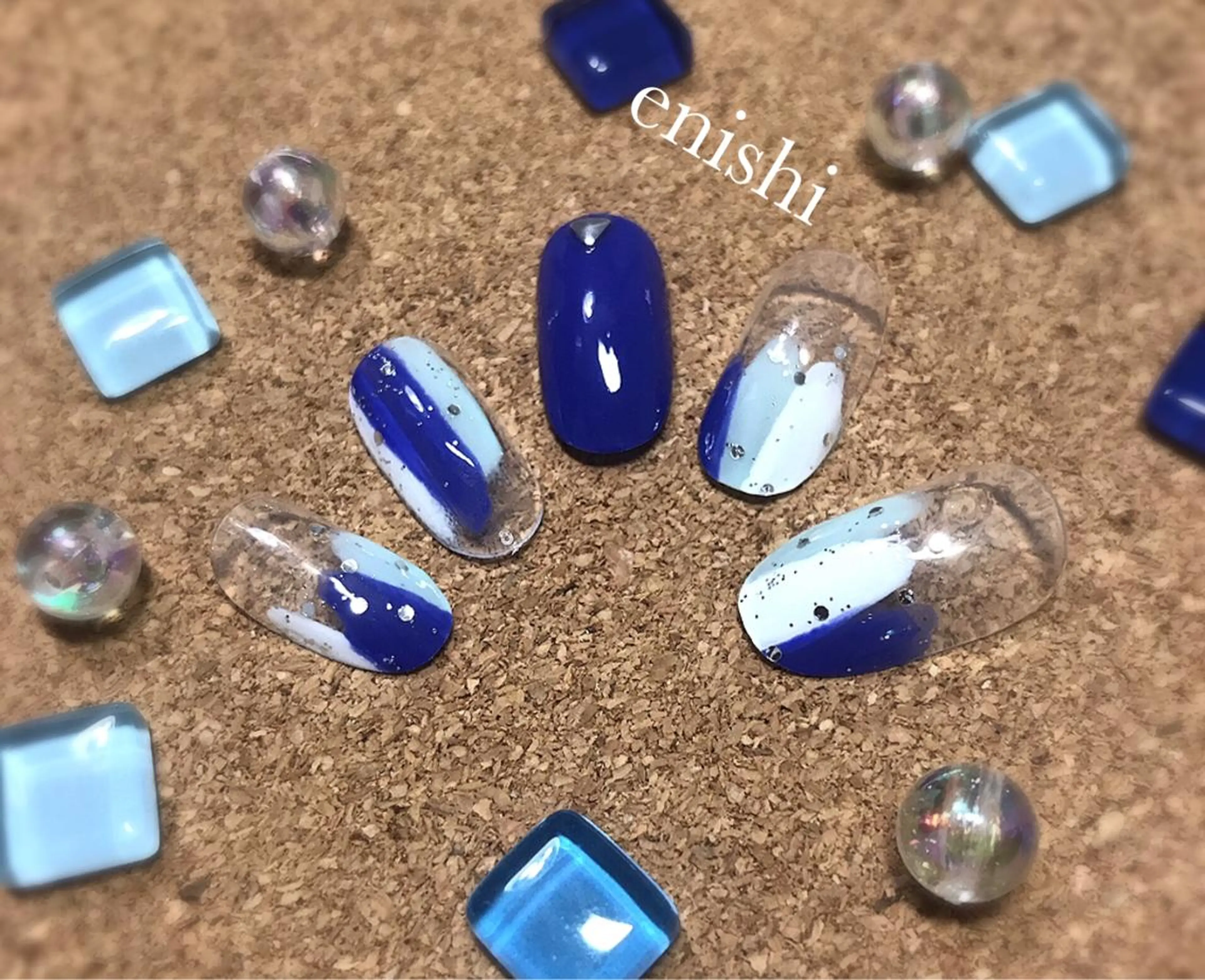 ネイル ニュアンスネイル Nail Salon enishiのネイルデザイン