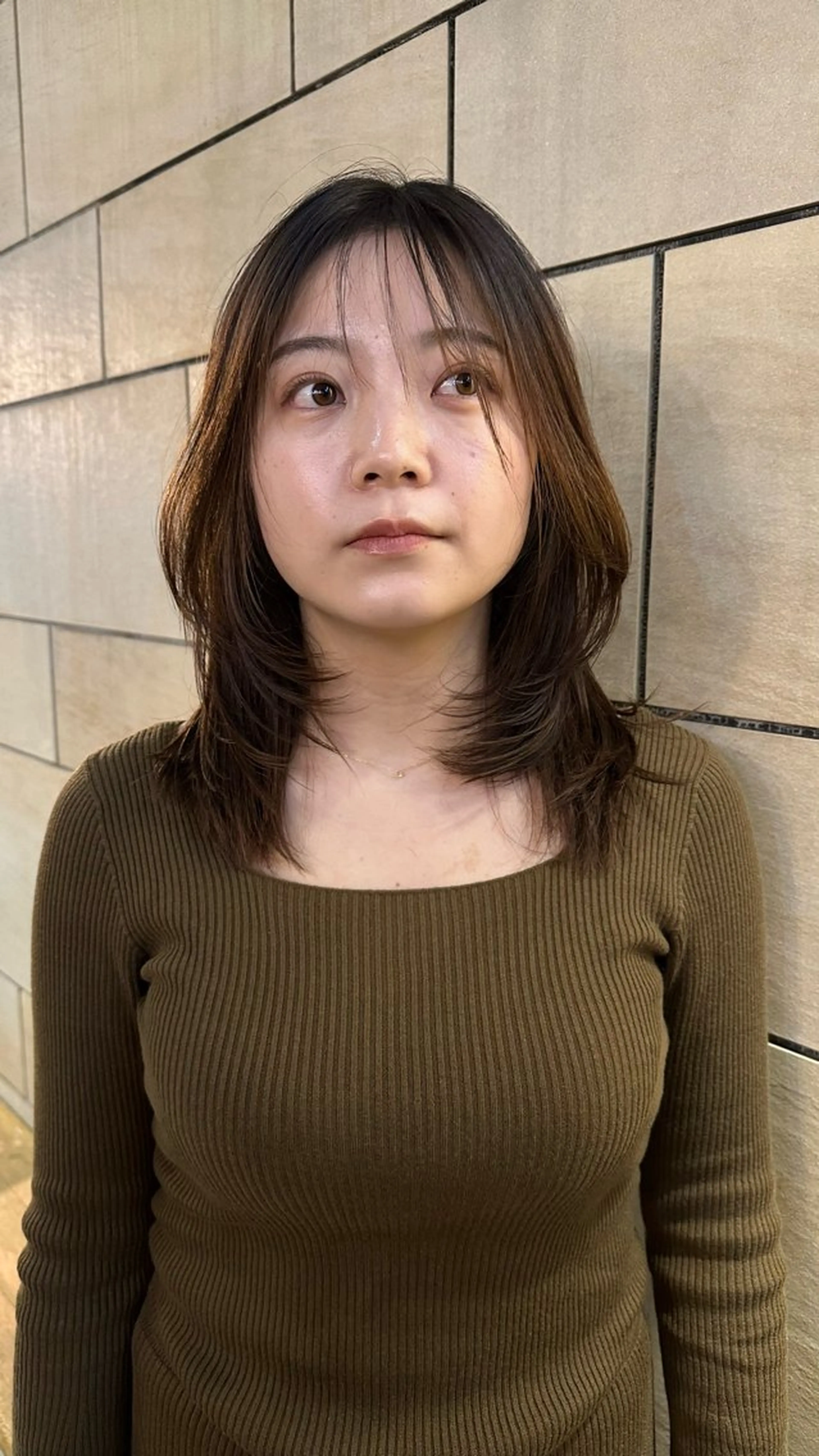 ミディアム 似合わせカラー/パー マ　🫧kotoneのヘアスタイル