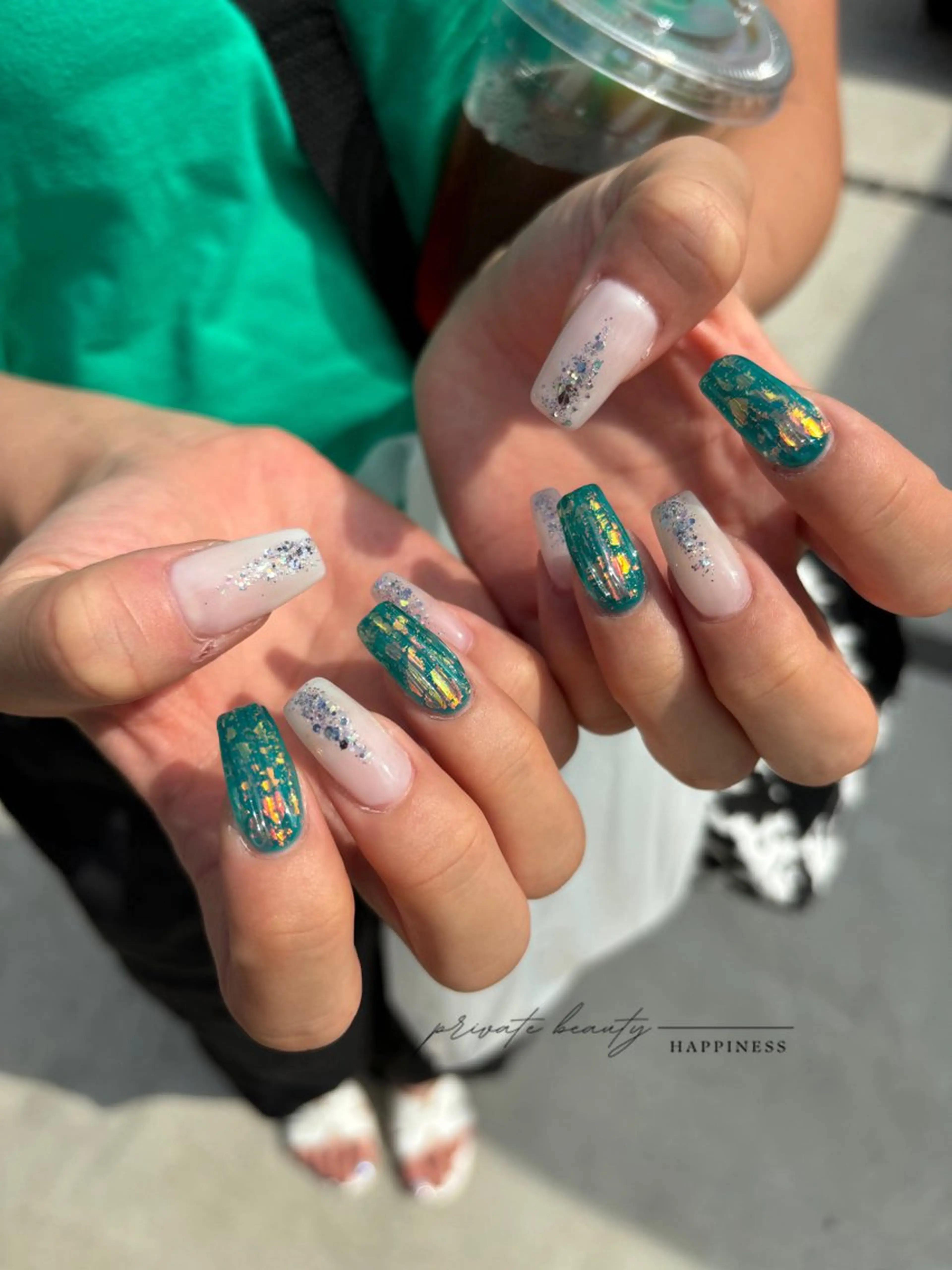 ネイル 韓国ネイル ワンホンネイル ハンドネイル happiness nailのネイルデザイン