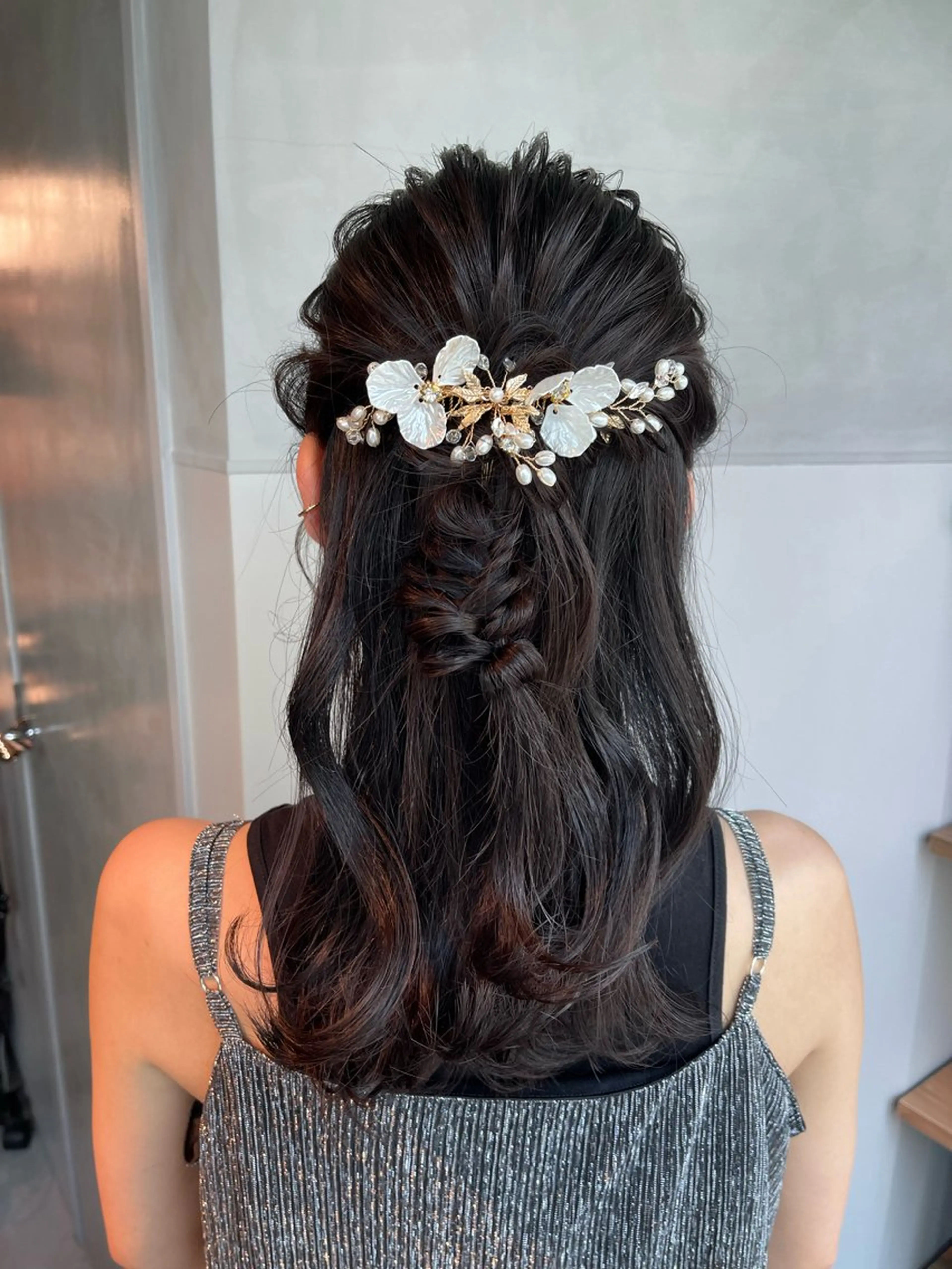 ヘアアレンジ 結婚式・ブライダル デート 卒業式のヘアスタイル ヘアセット charm《銀座》 ヘアセット/縮毛矯正のヘアスタイル