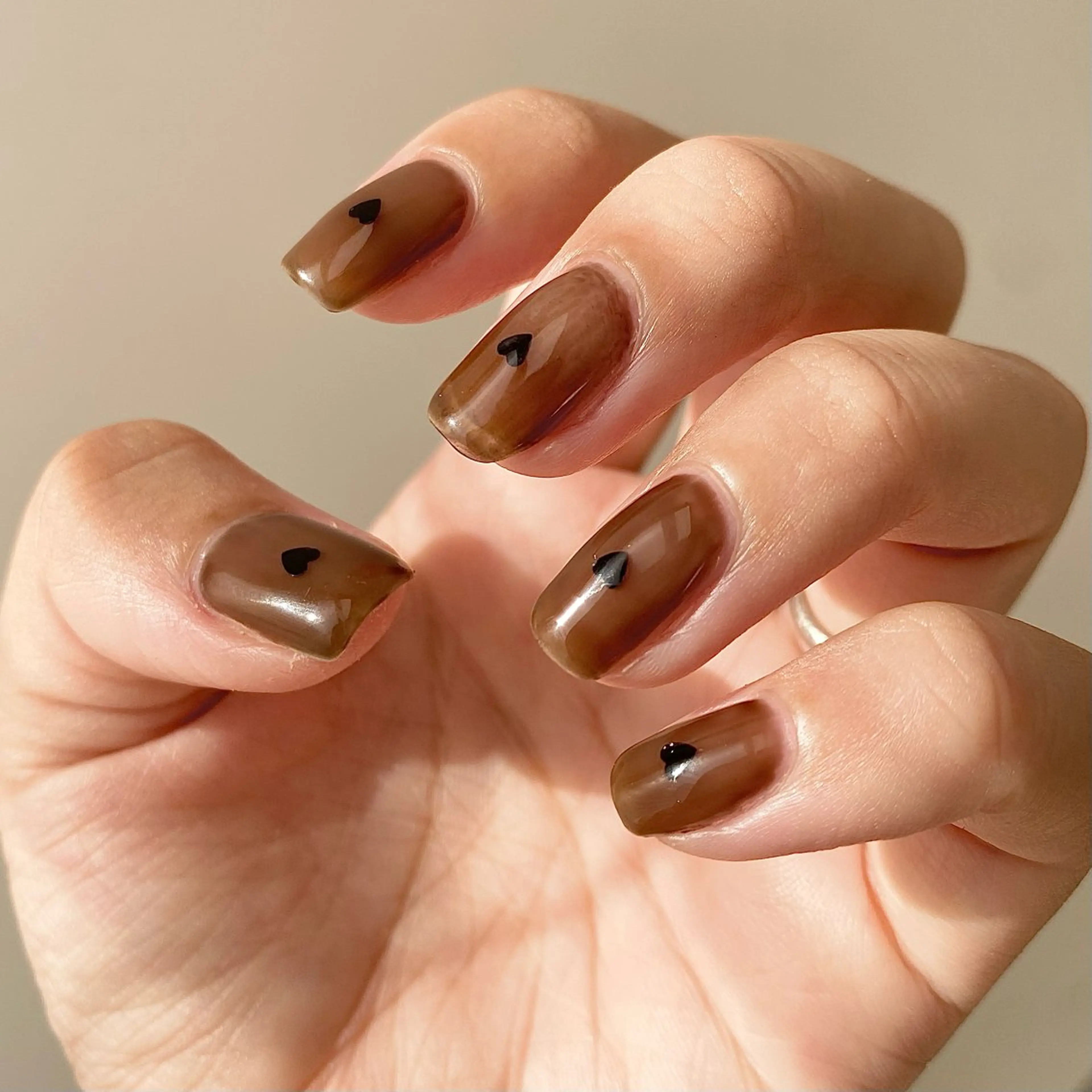 ネイル ブラウン nook megumiのネイルデザイン