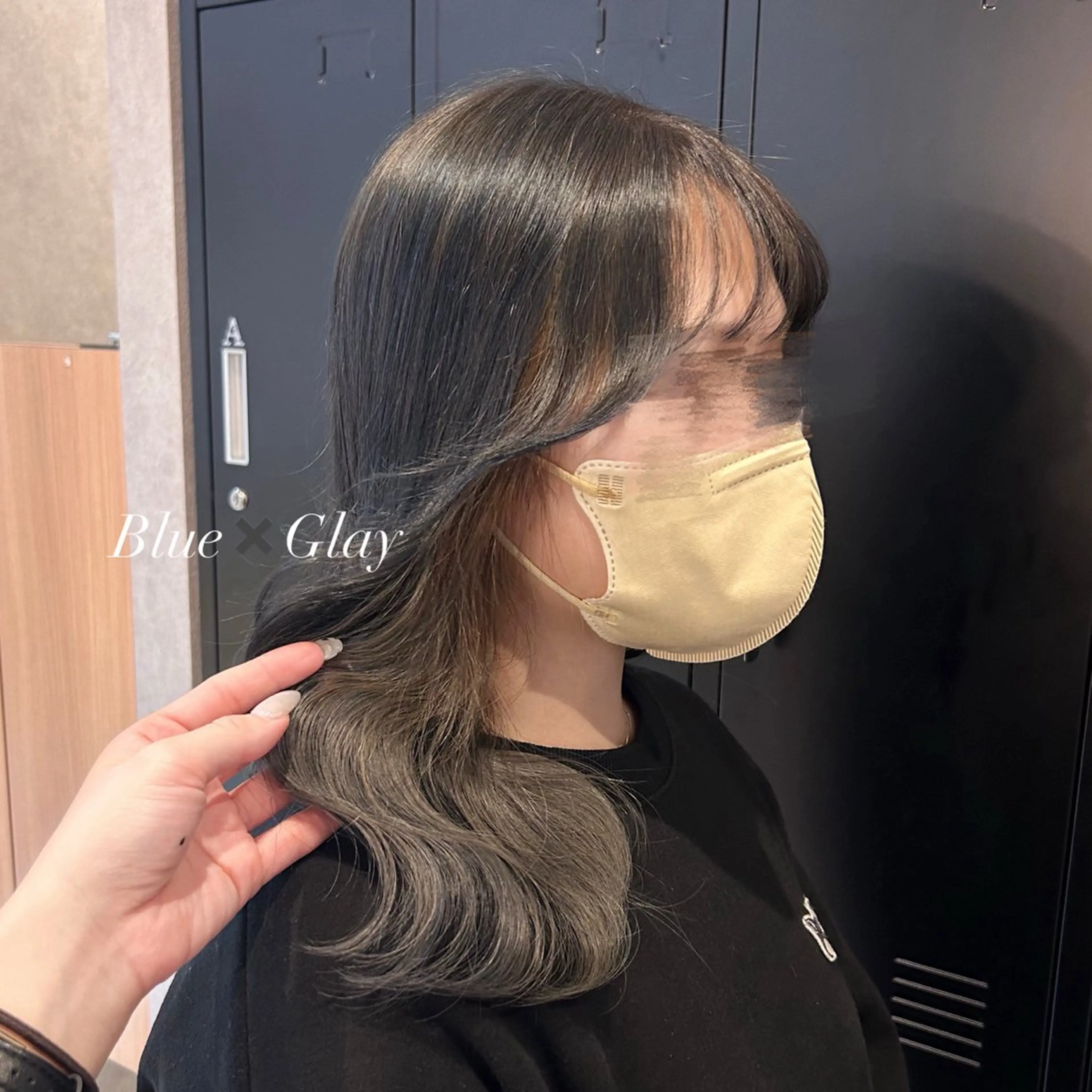 ミディアム ヘアアレンジ ヘアカラー Grandoll Ralis店のヘアスタイル