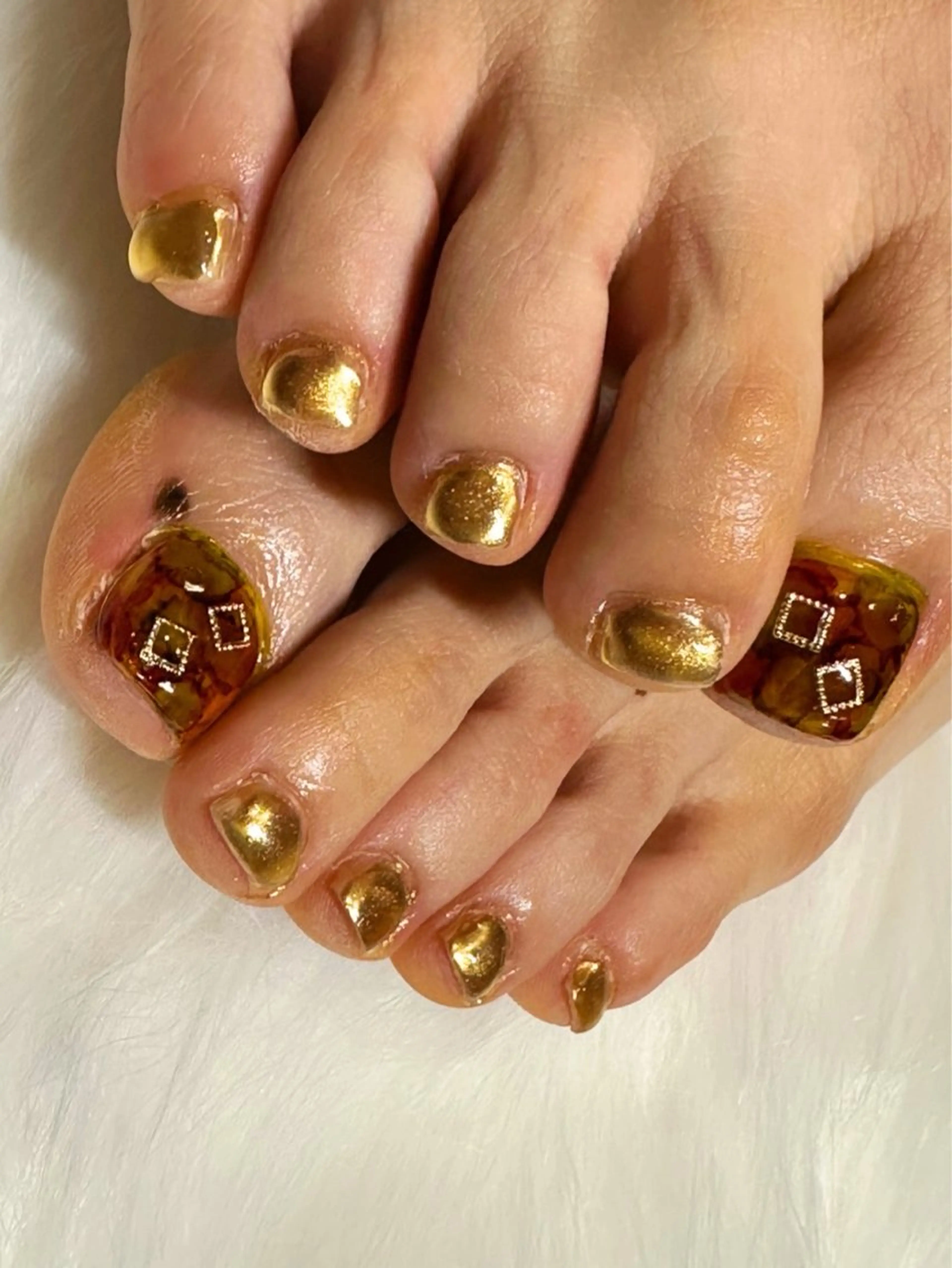 ネイル フットネイル ネイルサロンエレノア所属・田端 笑理菜のネイルデザイン