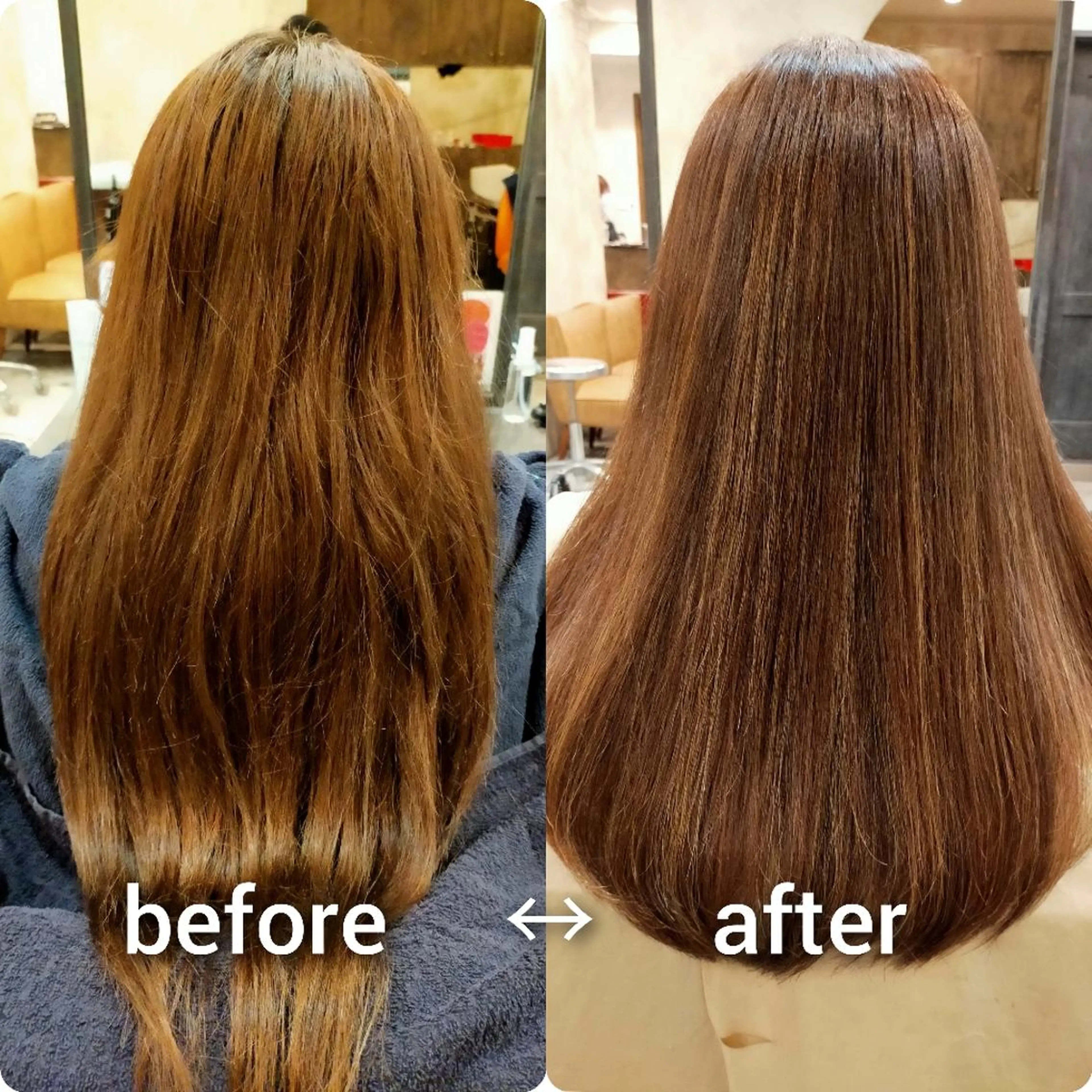 ロング カラー カット ヘアカラー 縮毛矯正 【艶髪特化】 山下 雄輝のヘアスタイル
