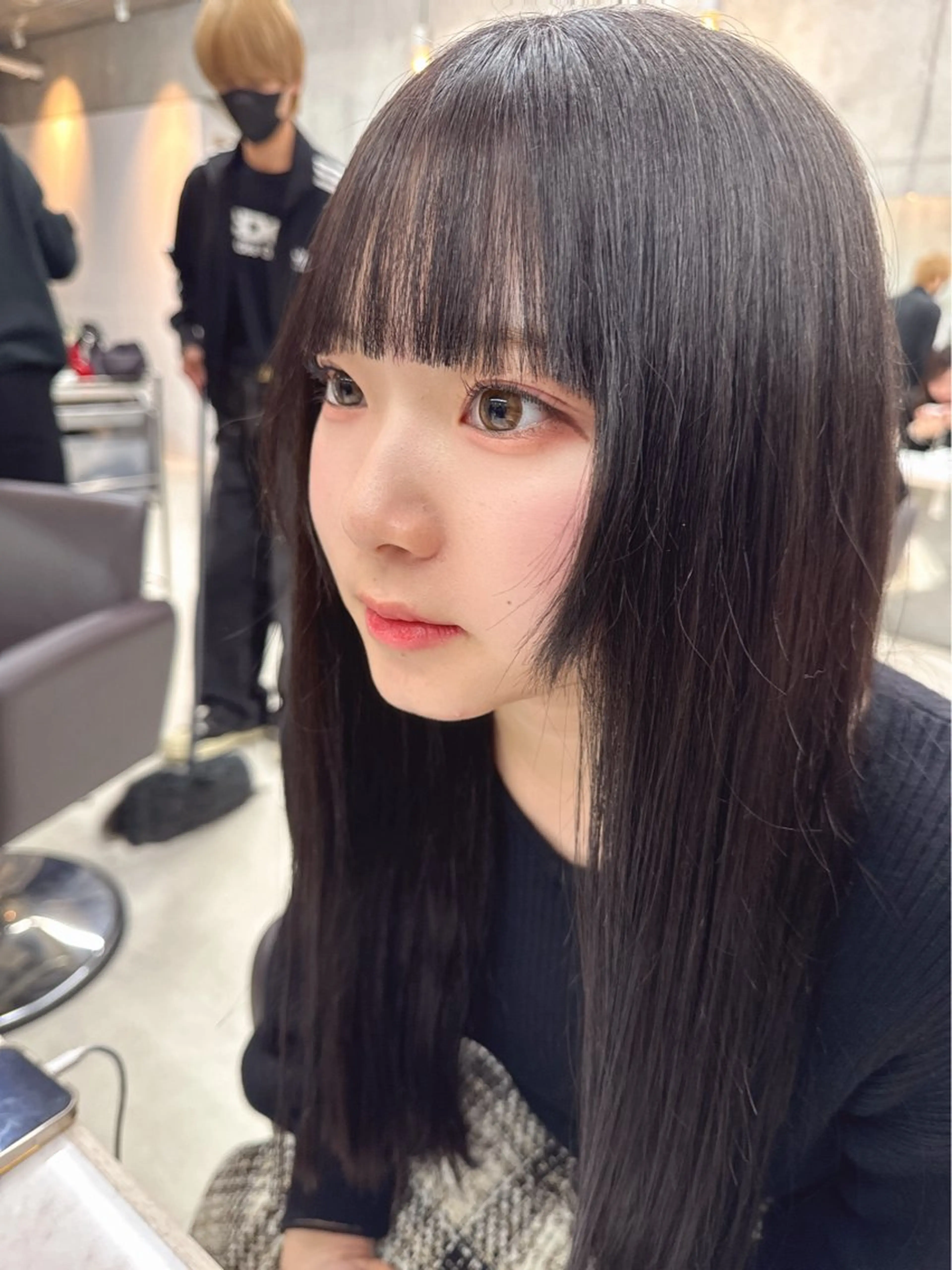 ロング うる艶ヘア♡韓国好き 透明感　shotaのヘアスタイル