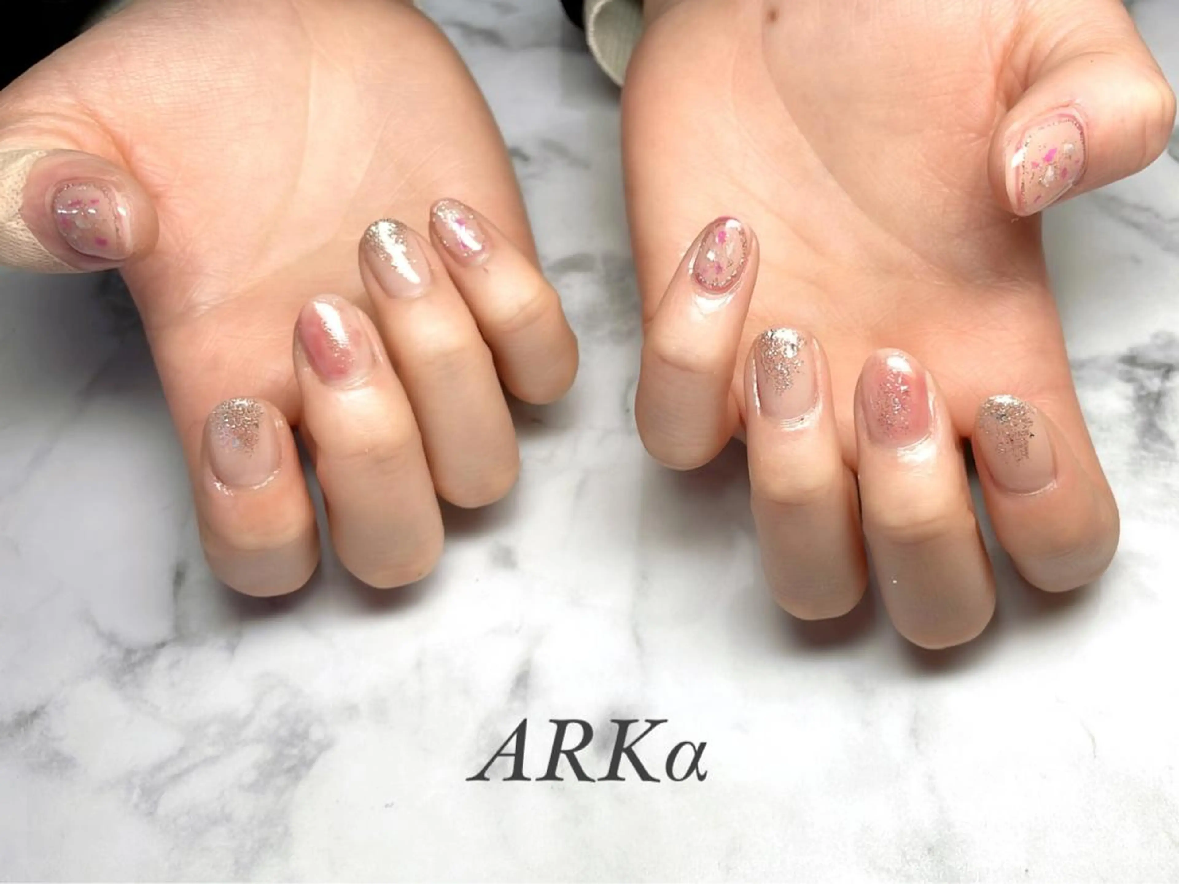 ネイル ハンドネイル ARKα Nishiのネイルデザイン