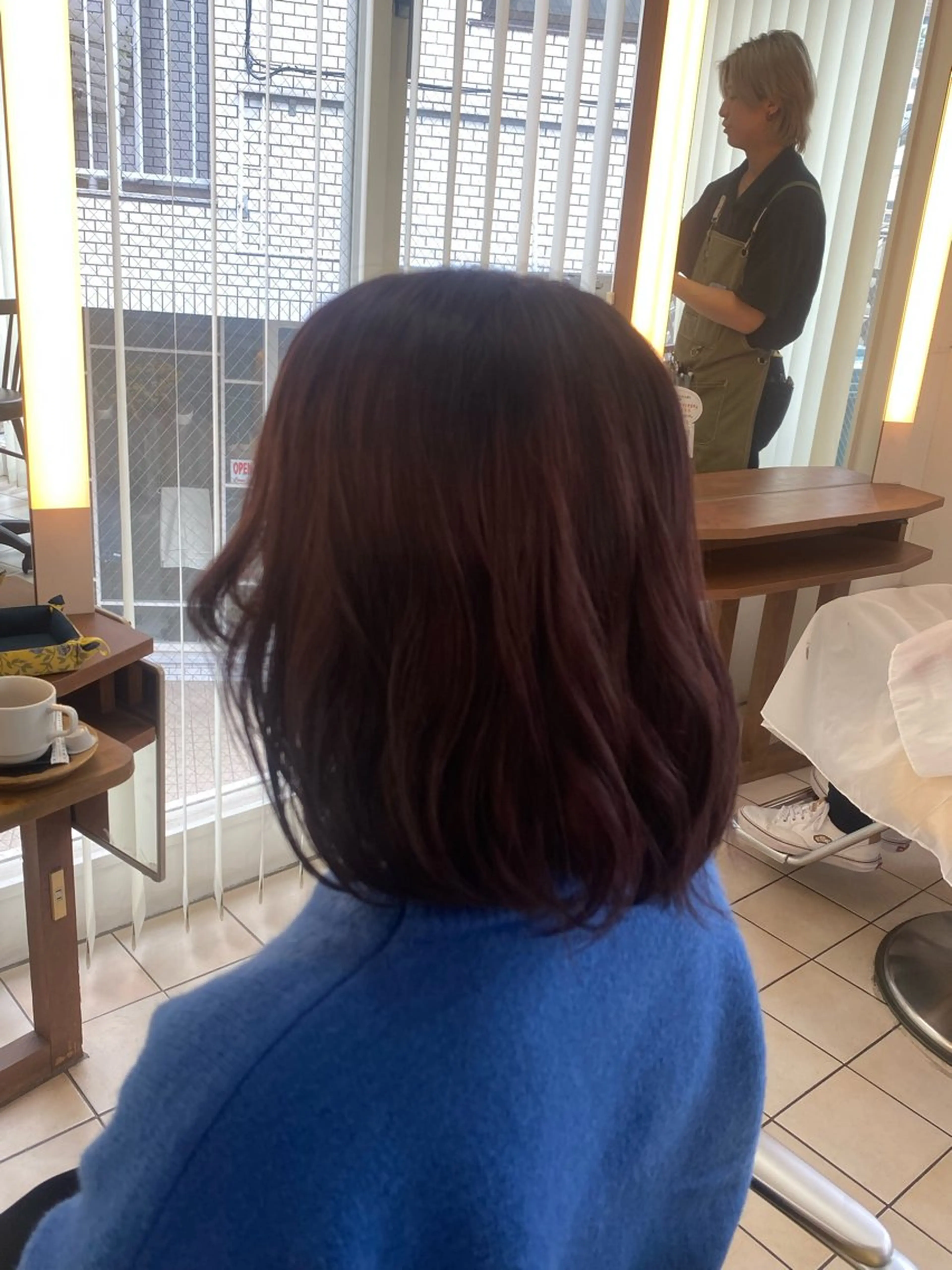 ミディアム カラー ヘアアレンジ メンズ特化 エシカル　松原大将のヘアスタイル