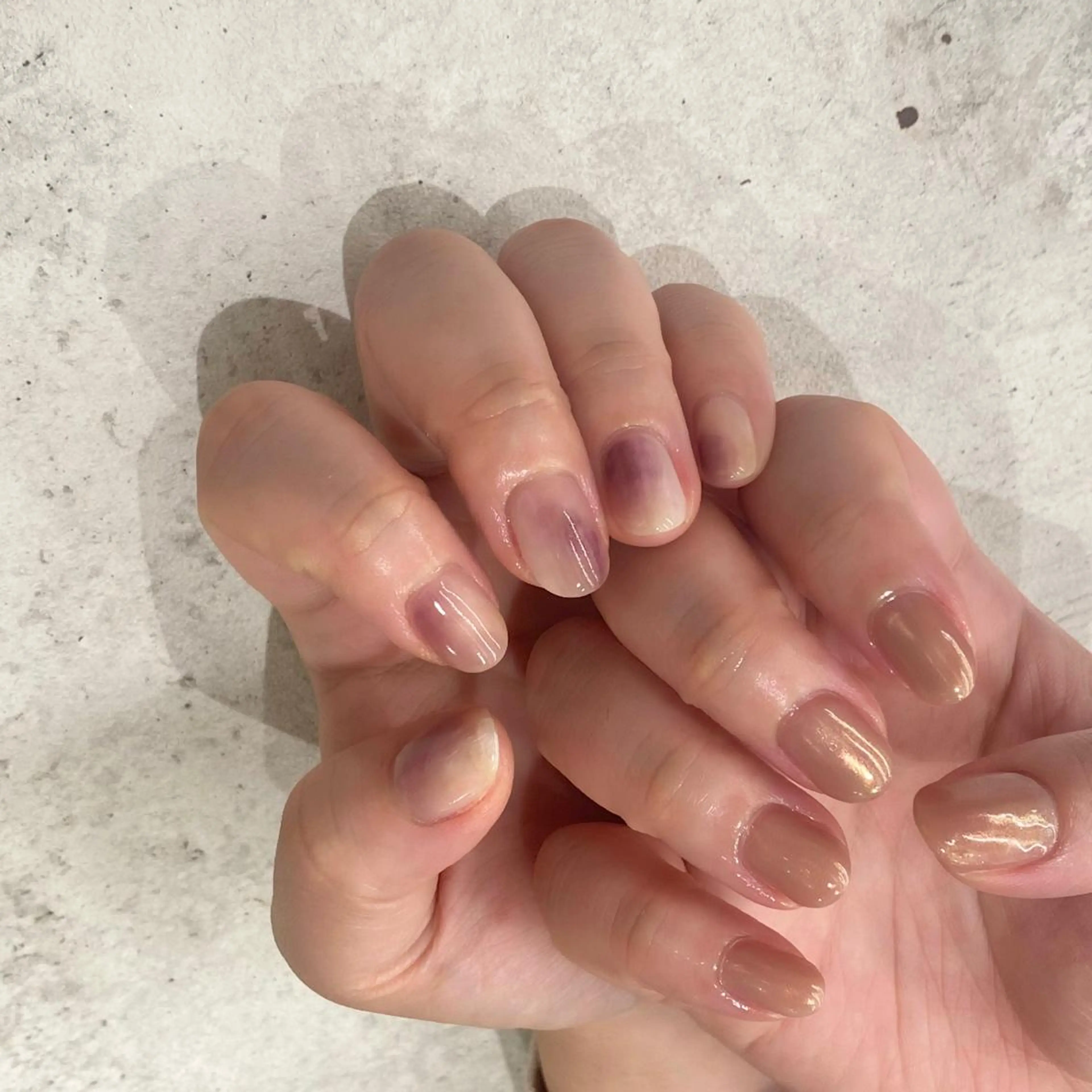 ネイル ハンドネイル Yuriko Omi パラジェル/渋谷のネイルデザイン