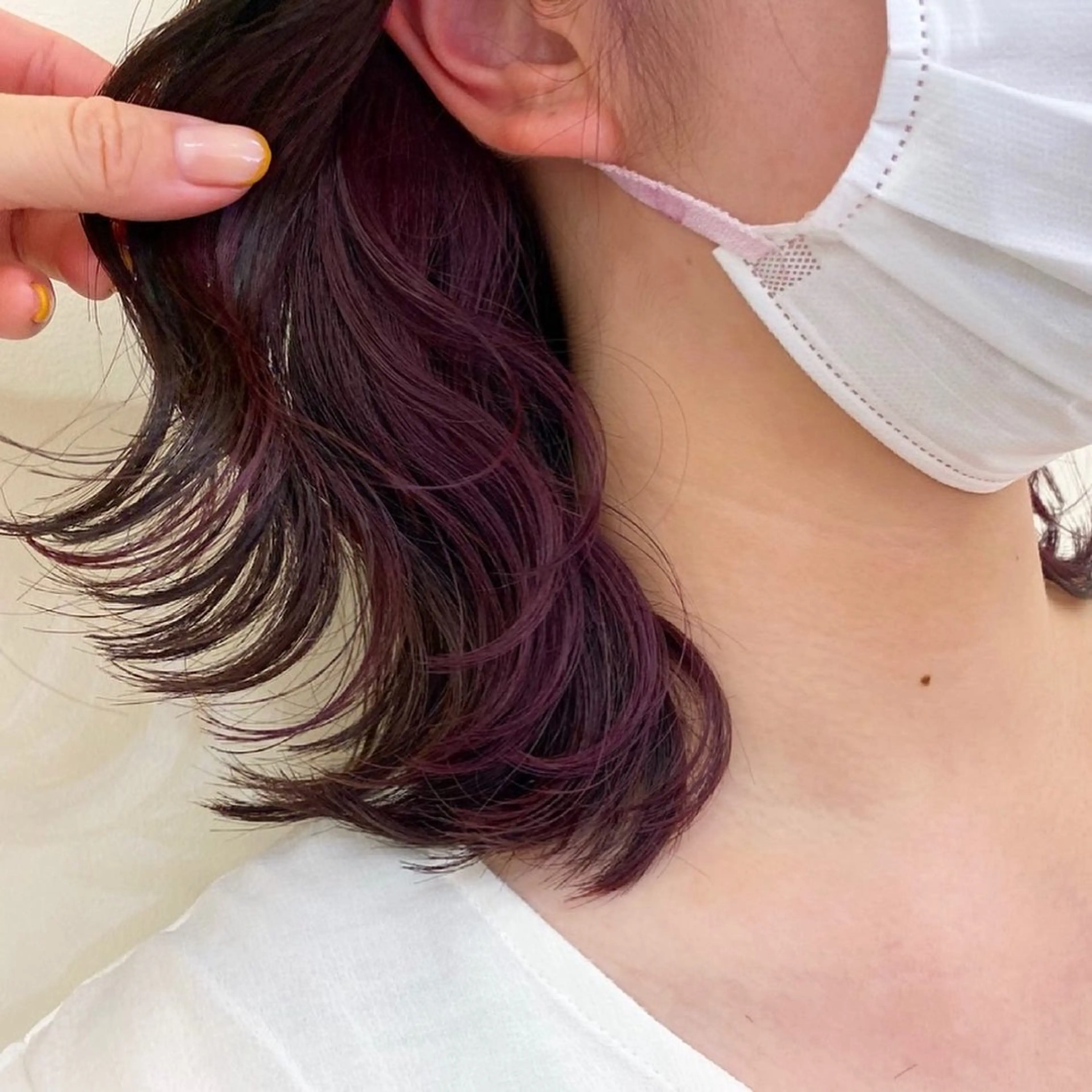 カラー ヘアカラー 髪質改善/美髪補修 /ウチヤマ　チホリのヘアスタイル