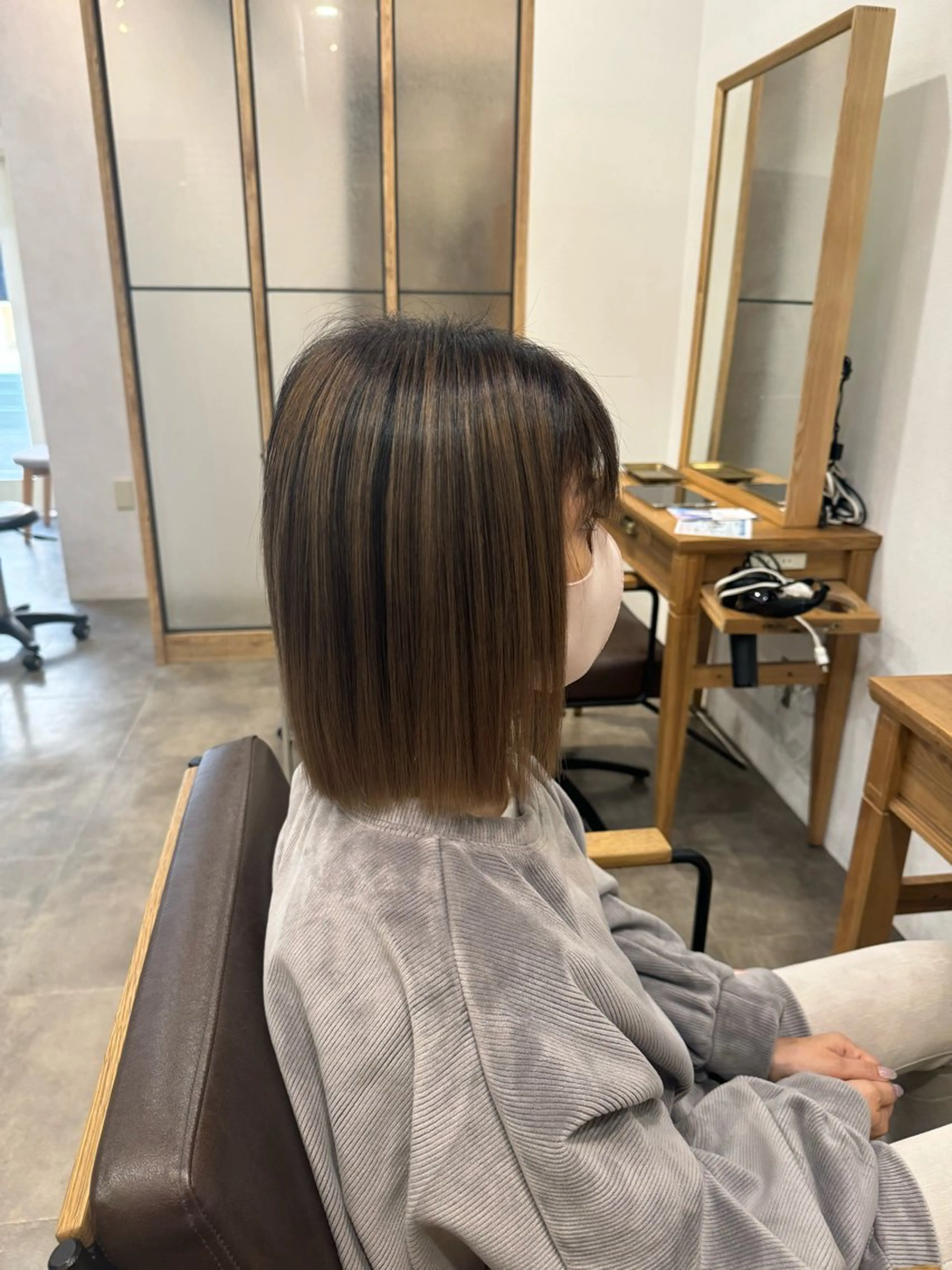 ミディアム トリートメント 酸熱トリートメント けー すけのヘアスタイル