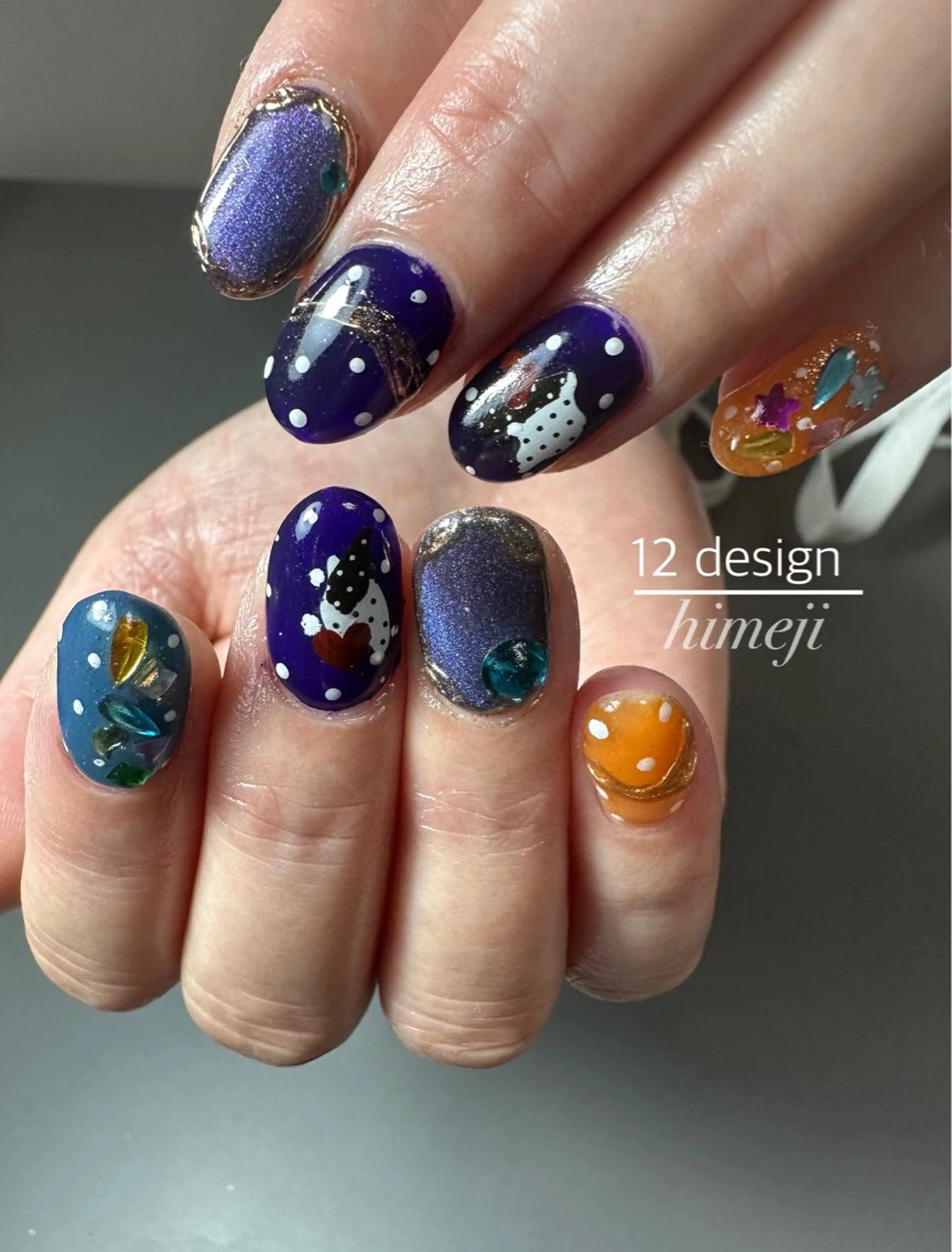 ネイル 12 designのネイルデザイン