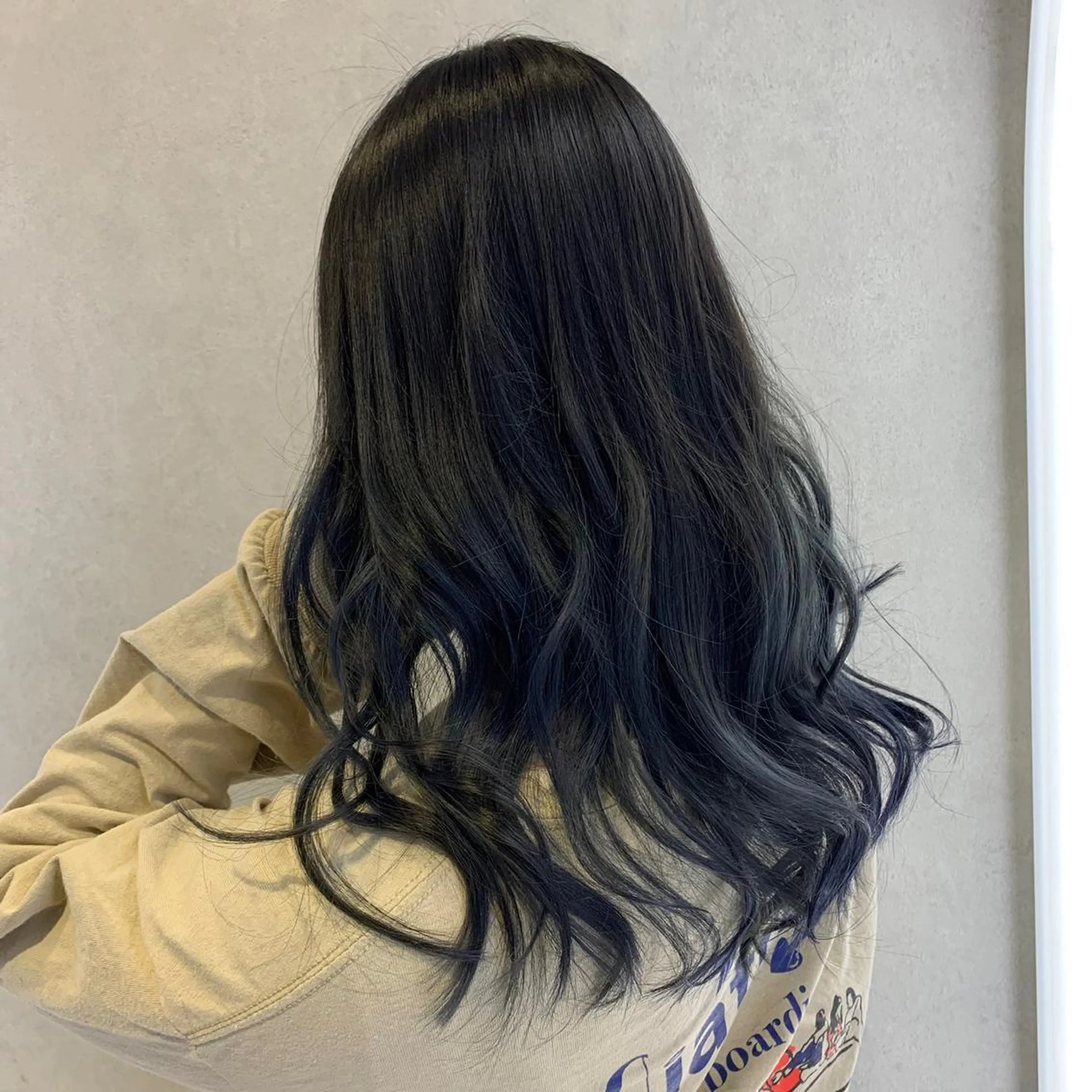 セミロング カラー ヘアカラー トリートメント エクステ シールエクステ/渋谷 ／ギャル/LIALAのヘアスタイル