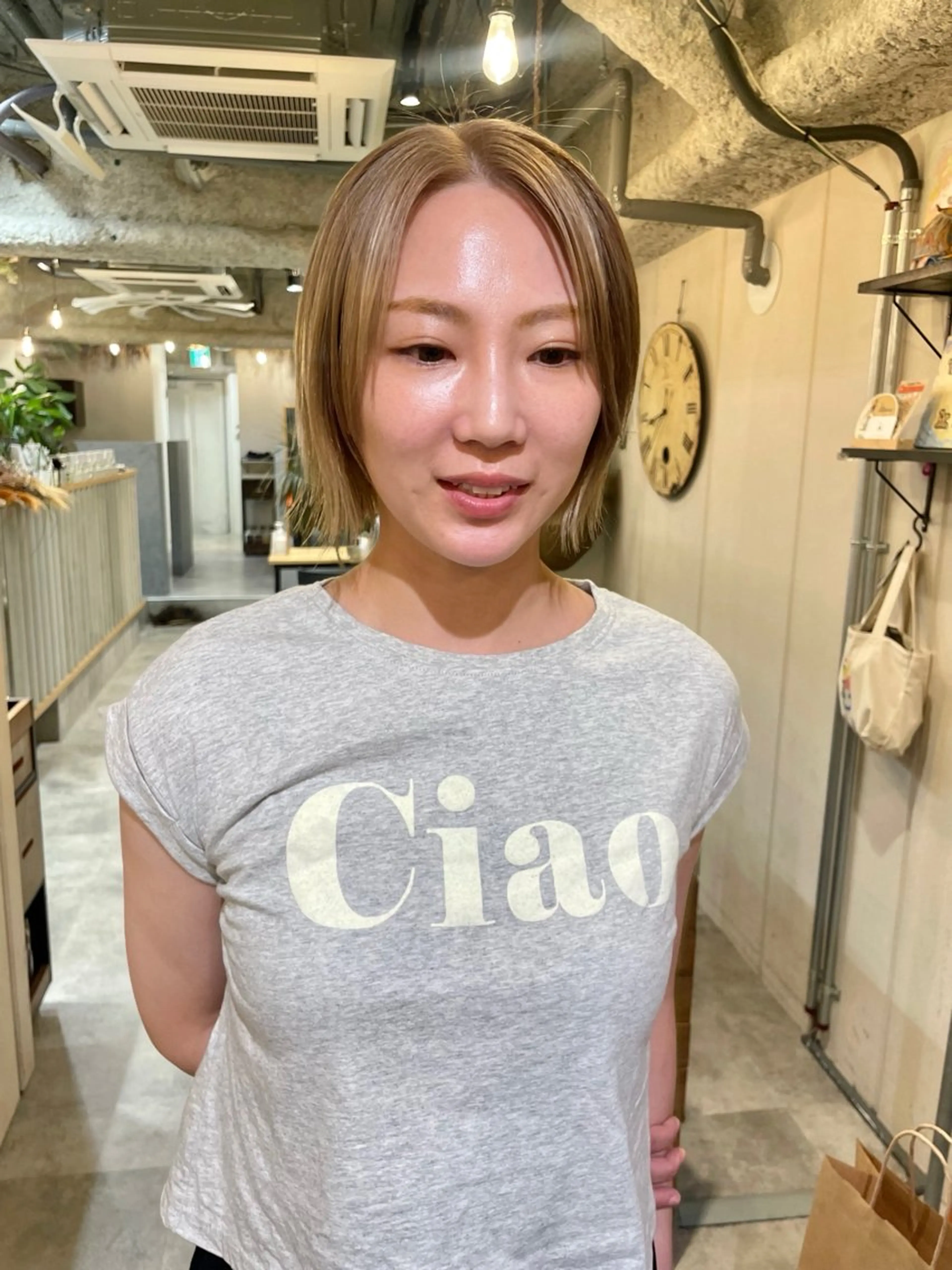 ミディアム ヘアカラー トリートメント ニュアンスヘア /透明感🪽AYAのヘアスタイル
