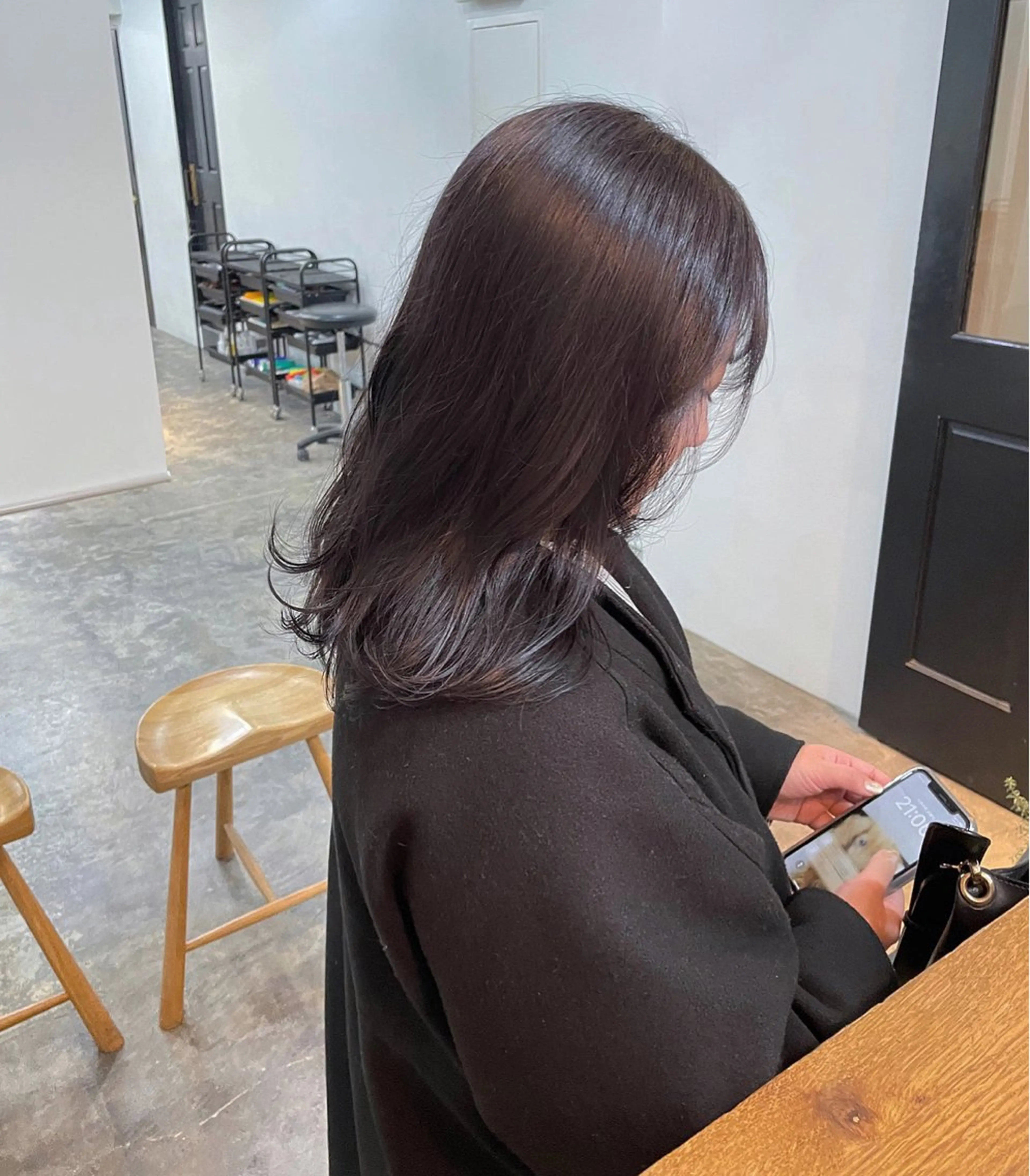 カラー ラベンダーカラー カット astar所属・kotono🪿 透明感カラーのヘアスタイル
